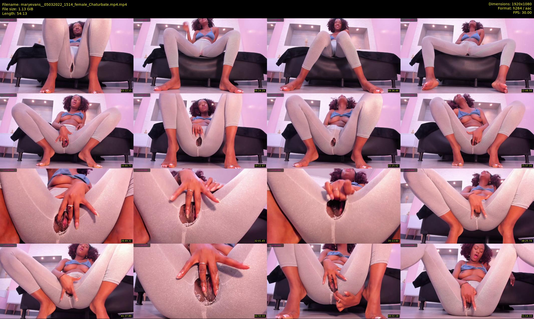 maryevans_ — 55 minute Chaturbate female cam show recording, 1080p, Mar 5, 2022