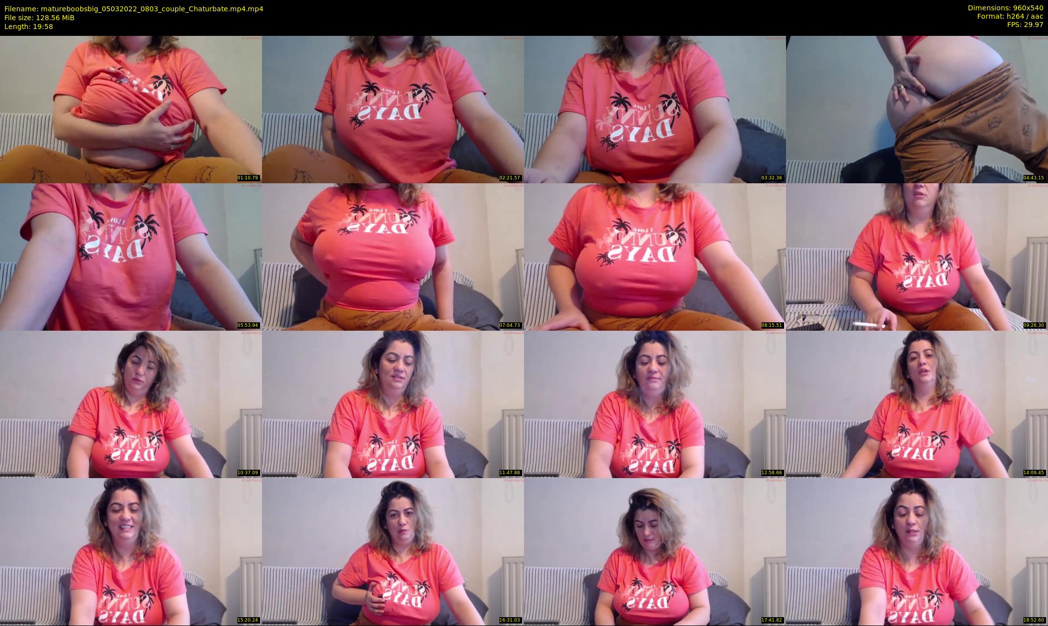 matureboobsbig — 20 minute Chaturbate female cam show recording, 480p, Mar 5, 2022