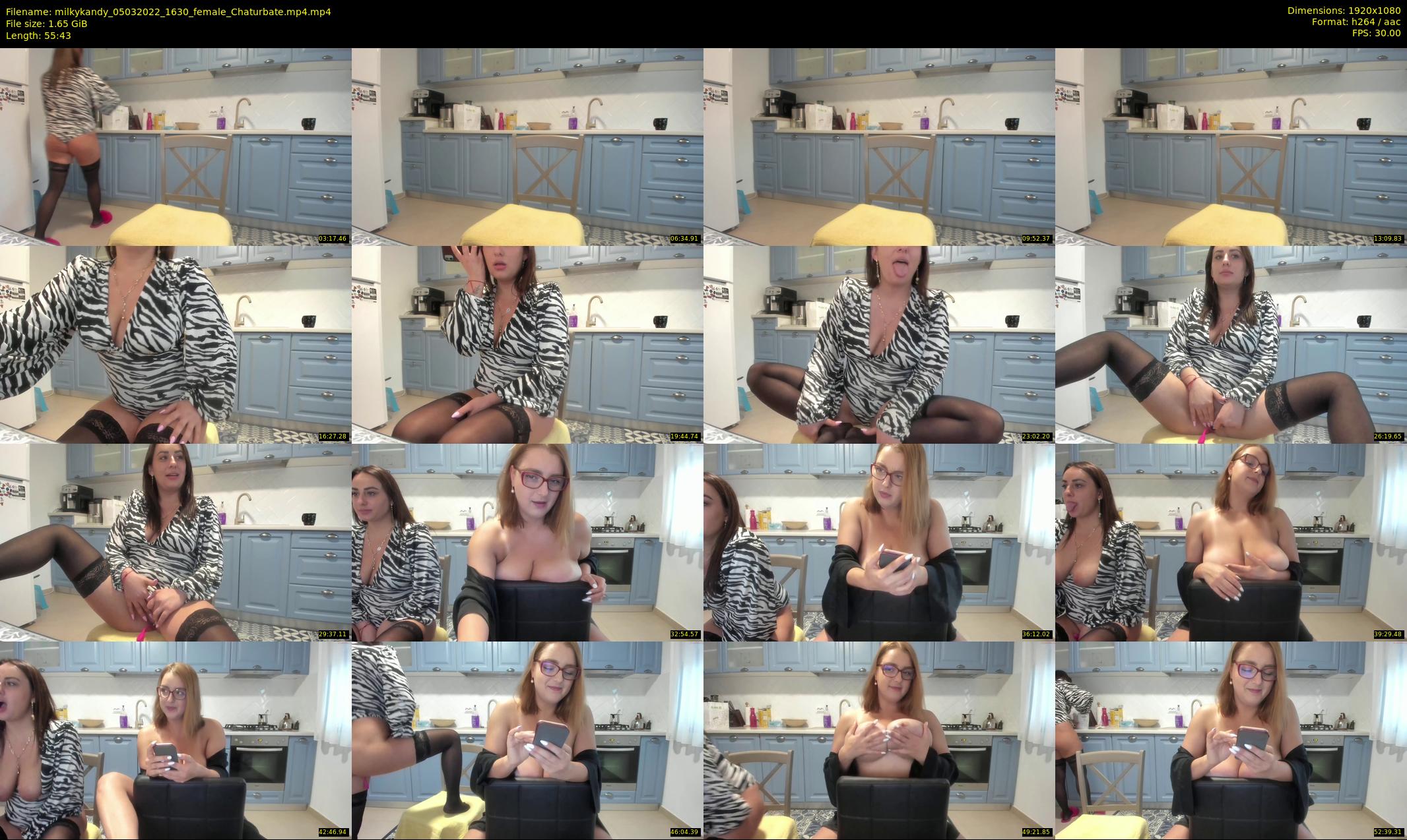 milkykandy — 56 minute Chaturbate female cam show recording, 1080p, Mar 5, 2022