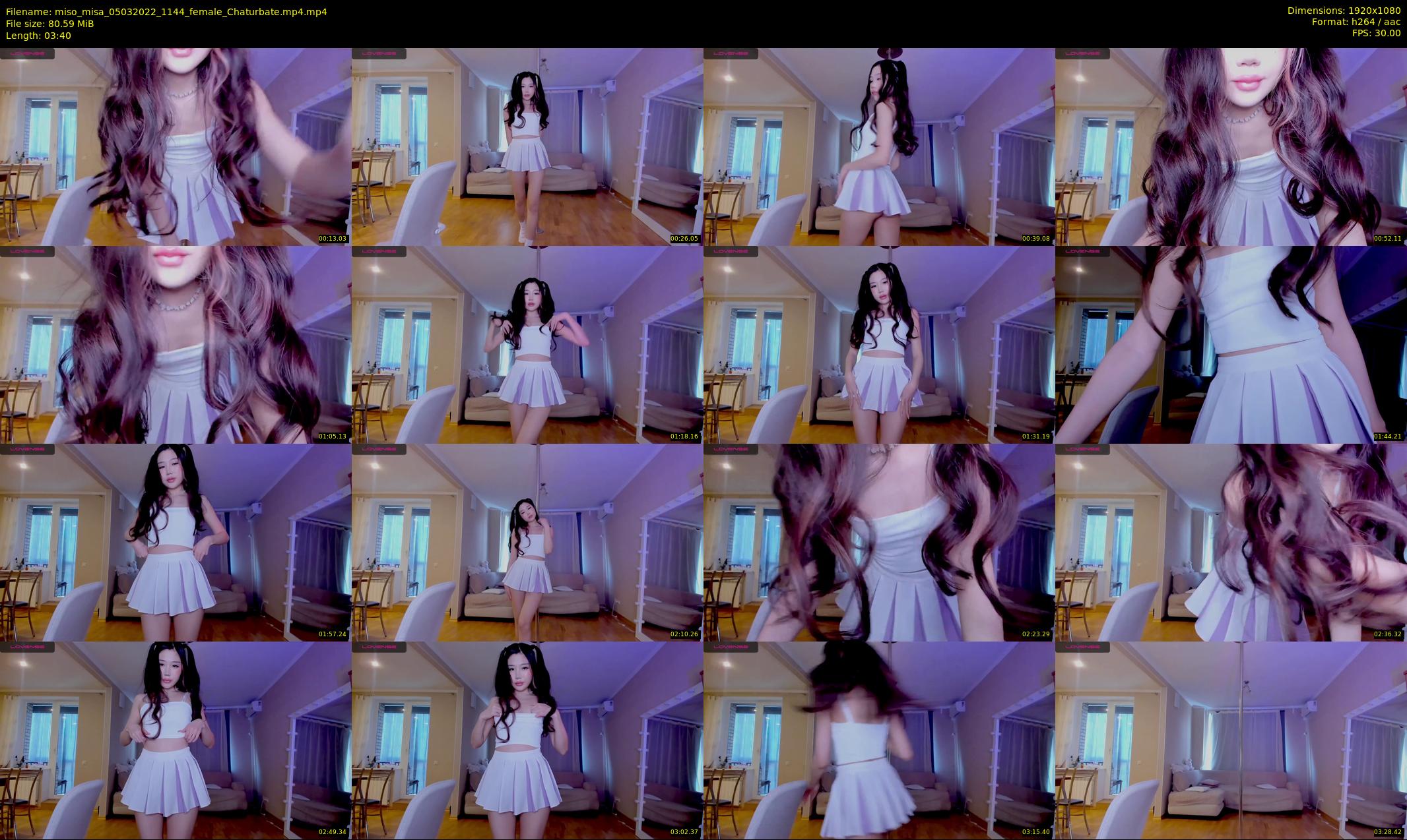 miso_misa — 4 minute Chaturbate female cam show recording, 1080p, Mar 5, 2022
