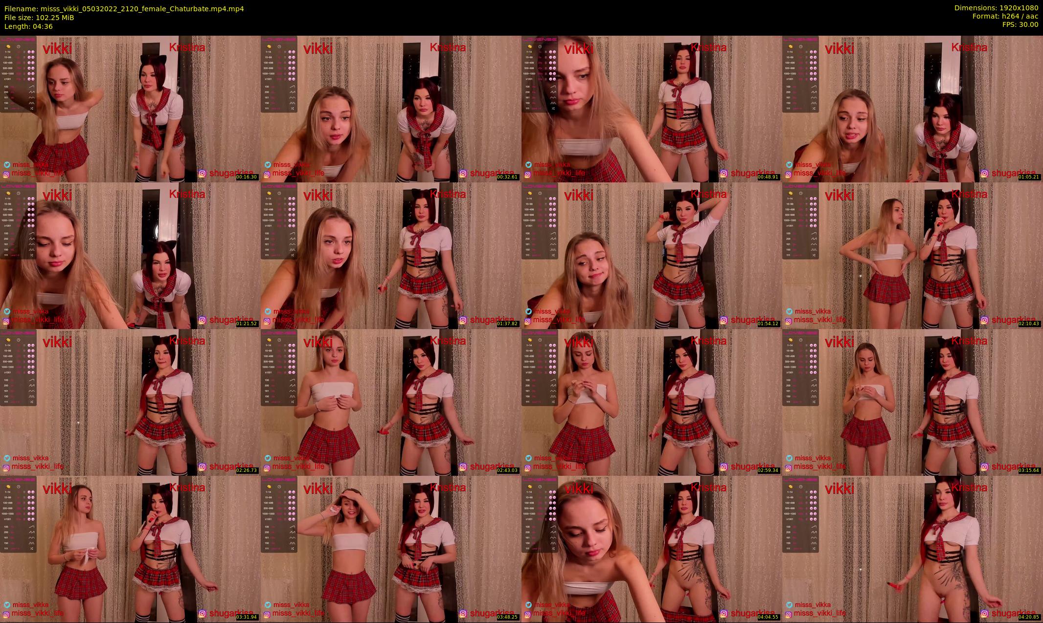 misss_vikki — 5 minute Chaturbate female cam show recording, 1080p, Mar 5, 2022