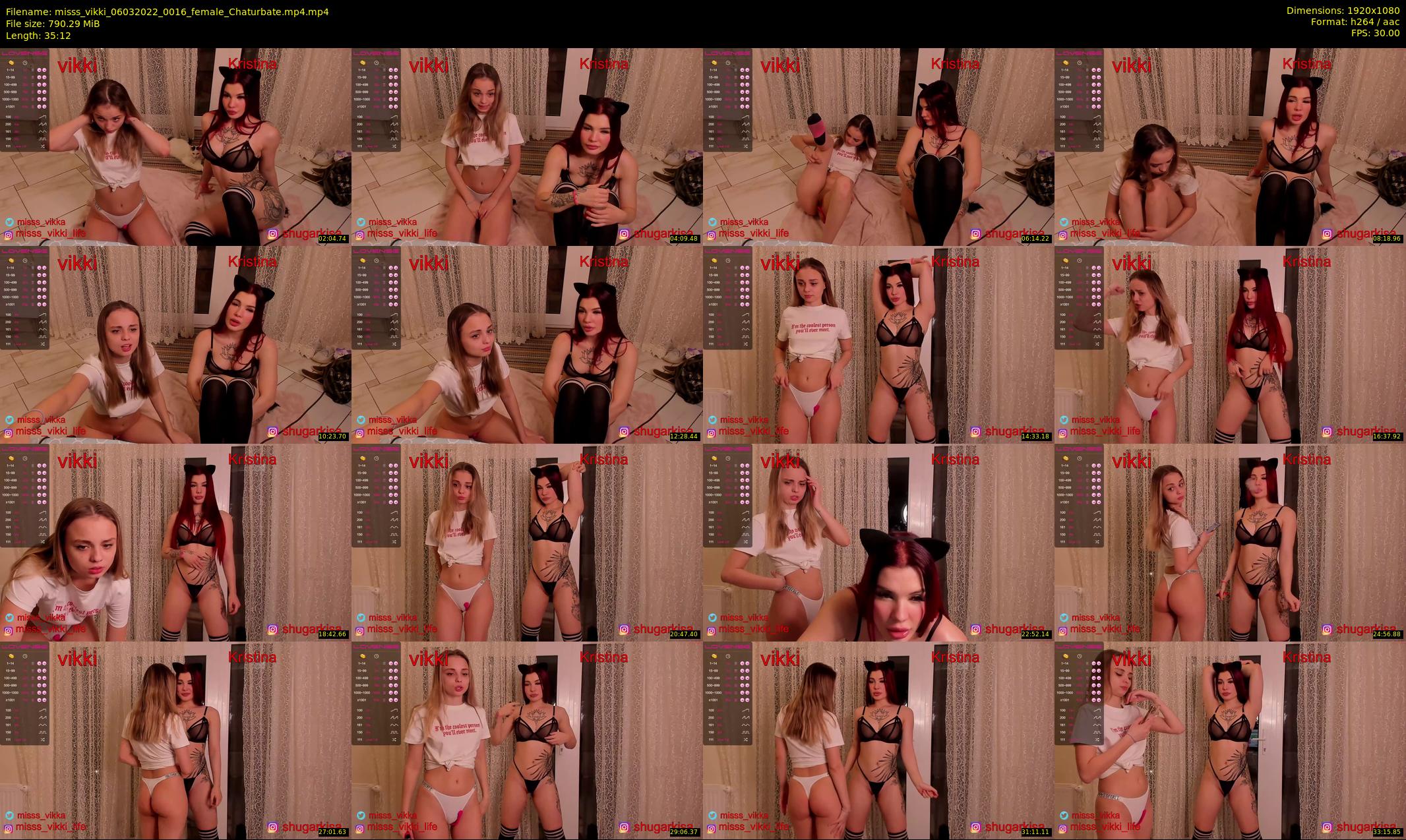 misss_vikki — 36 minute Chaturbate female cam show recording, 1080p, Mar 6, 2022