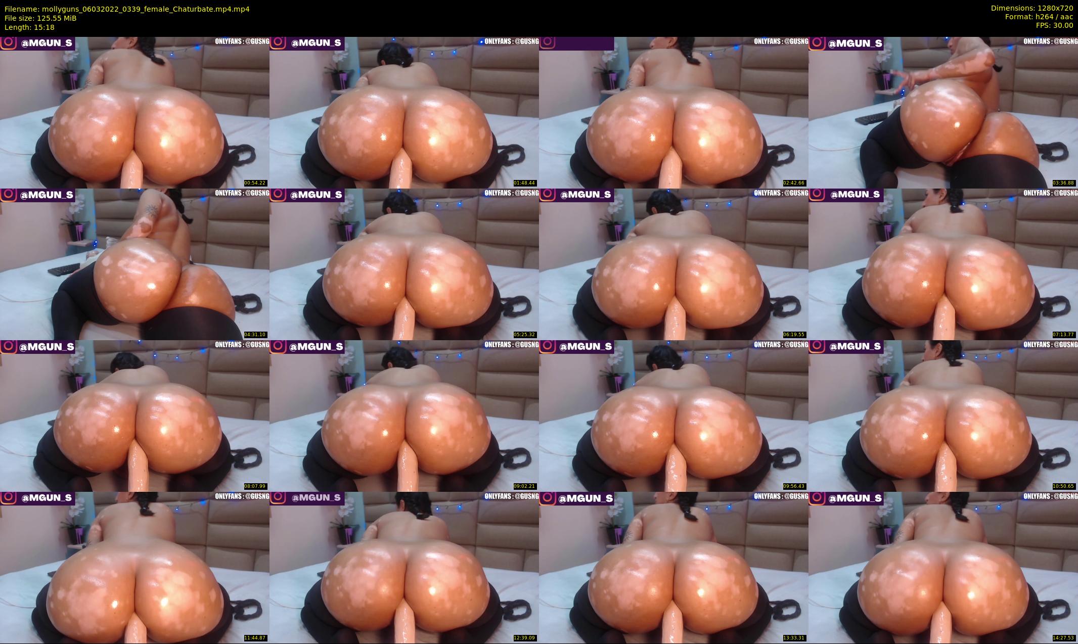 mollyguns — 16 minute Chaturbate female cam show recording, 720p, Mar 6, 2022