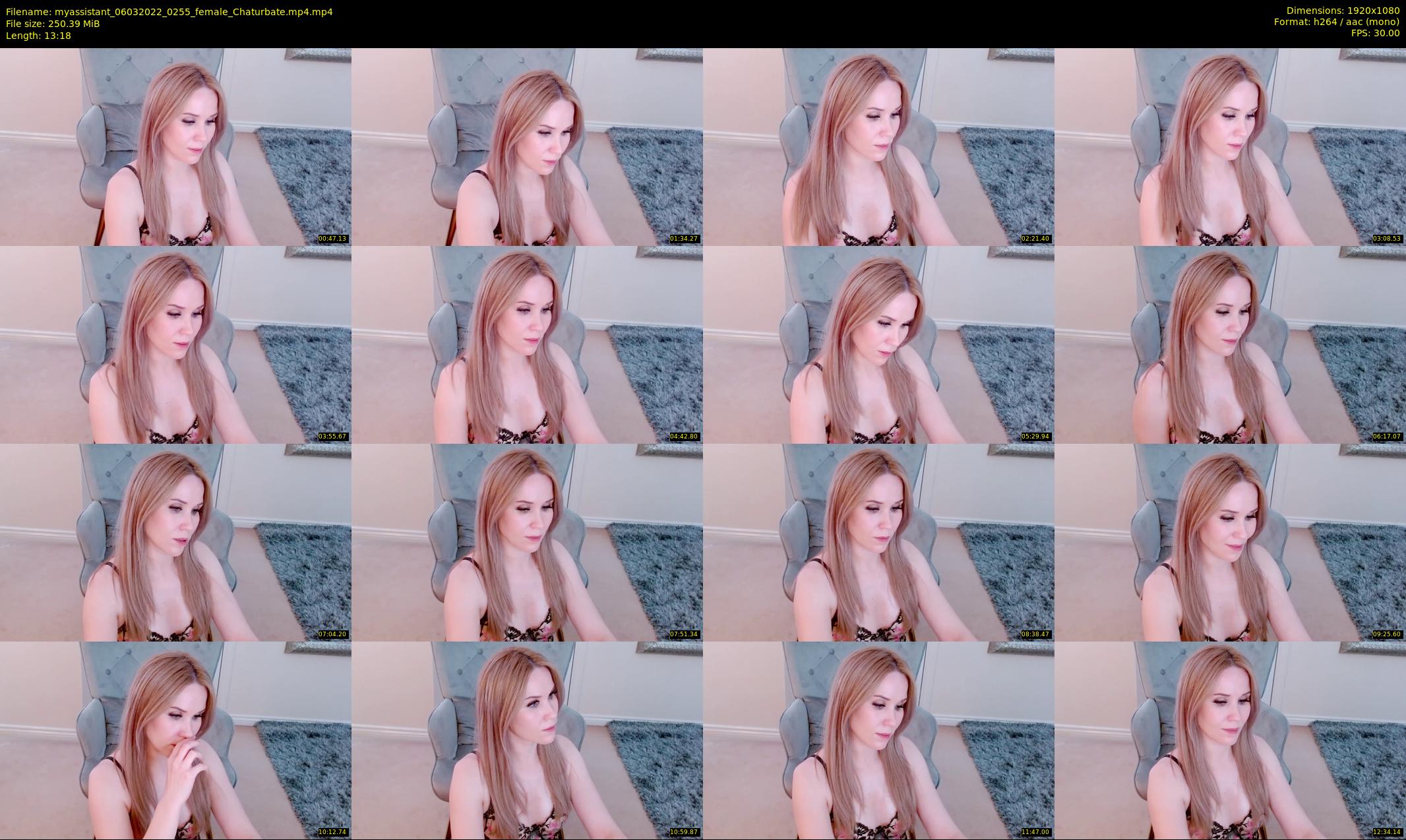 myassistant — 14 minute Chaturbate female cam show recording, 1080p, Mar 6, 2022
