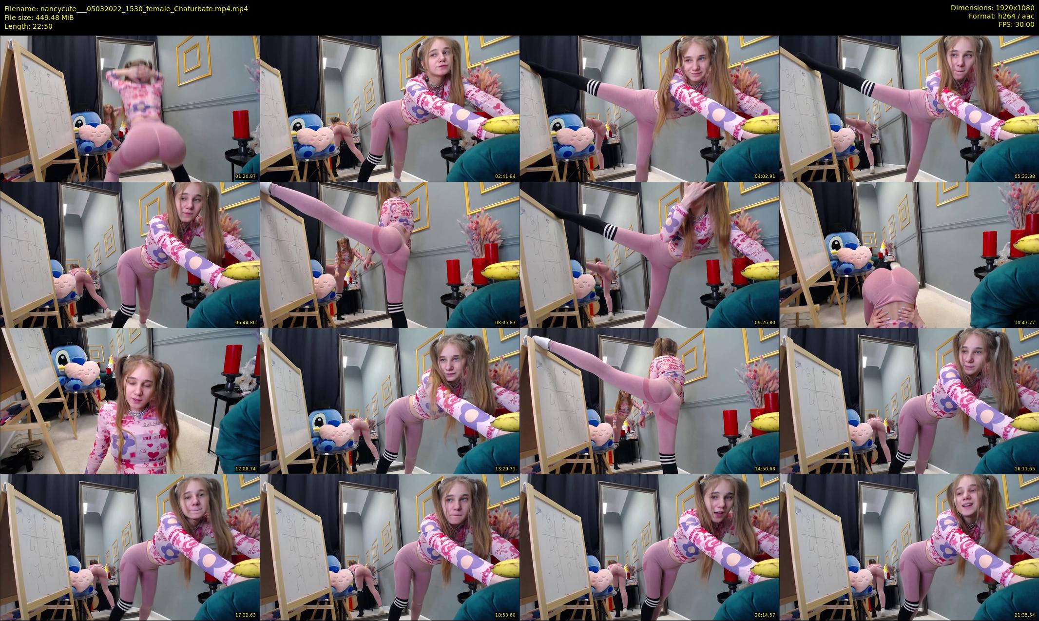 nancycute__ — 23 minute Chaturbate female cam show recording, 1080p, Mar 5, 2022
