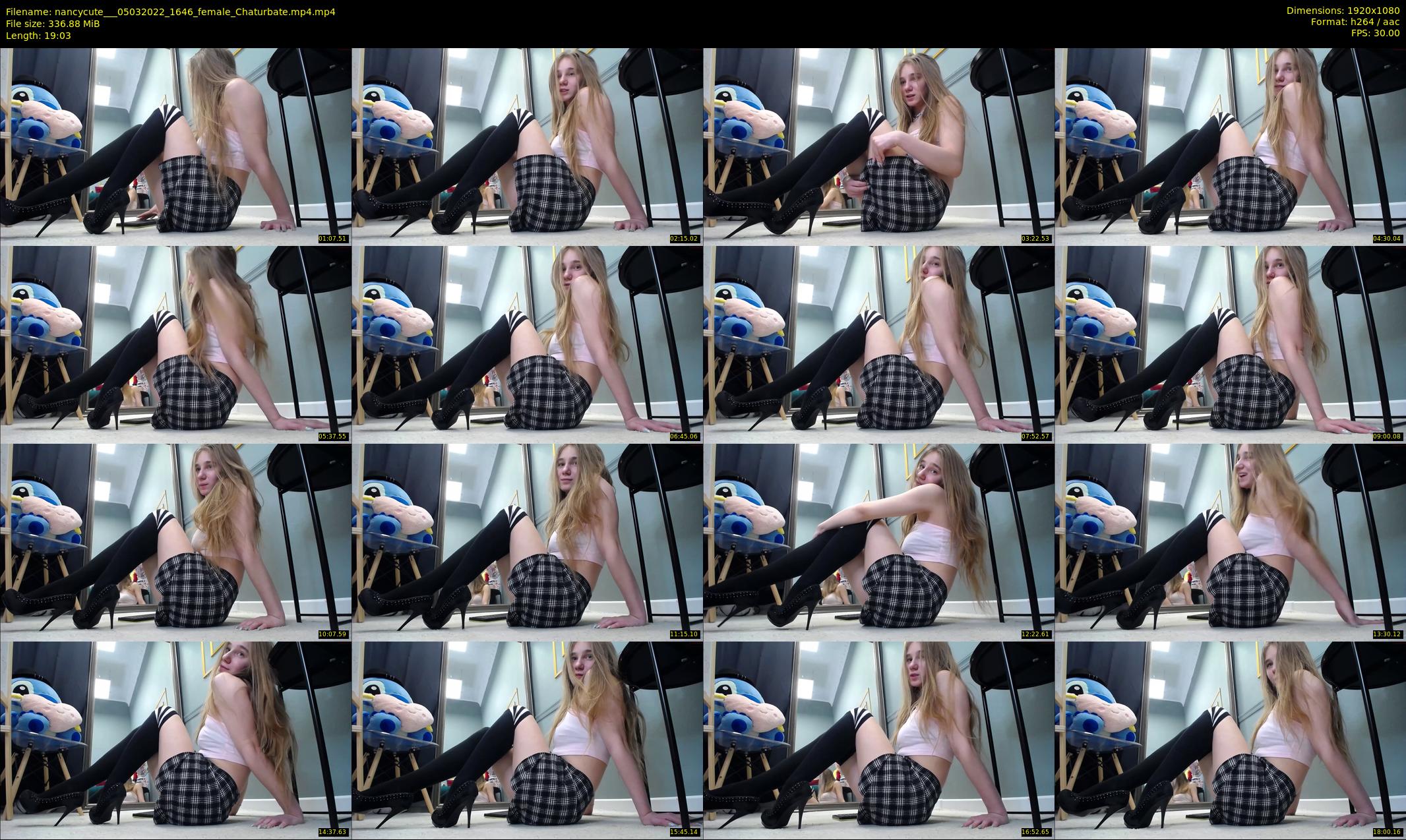 nancycute__ — 20 minute Chaturbate female cam show recording, 1080p, Mar 5, 2022