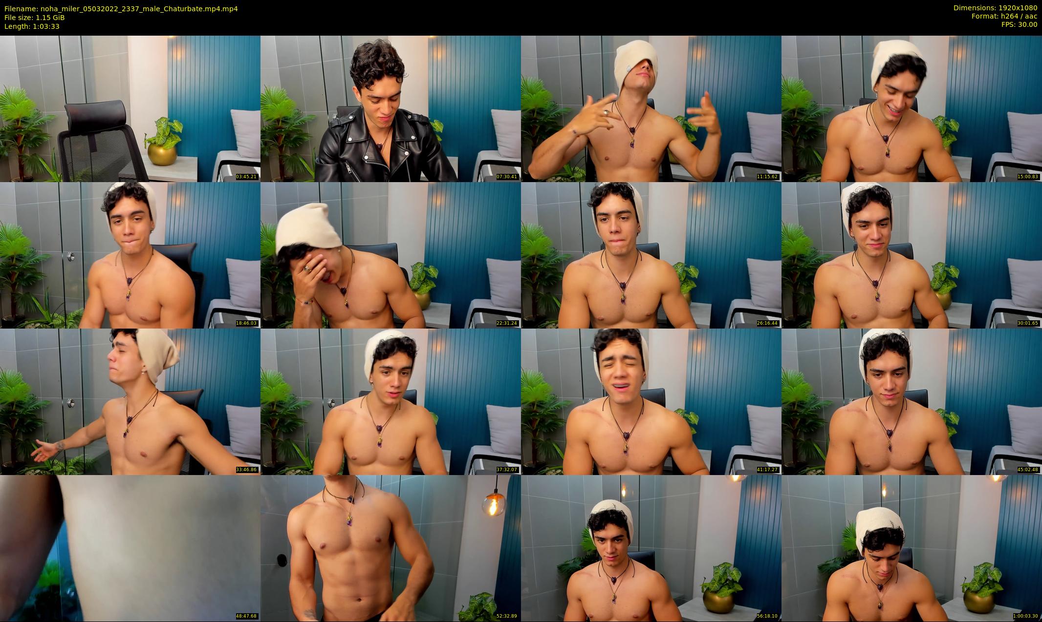 noha_miler — 64 minute Chaturbate male cam show recording, 1080p, Mar 5, 2022