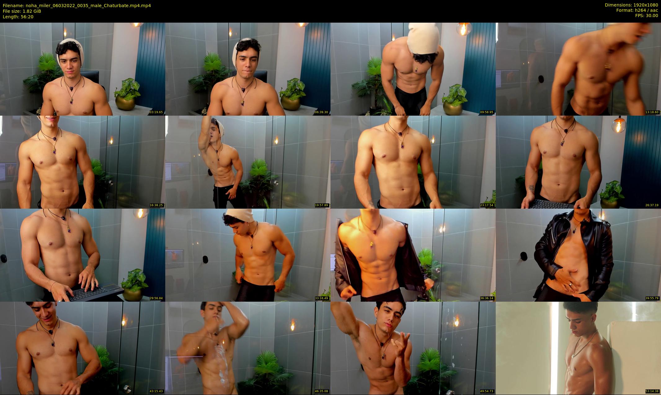 noha_miler — 57 minute Chaturbate male cam show recording, 1080p, Mar 6, 2022