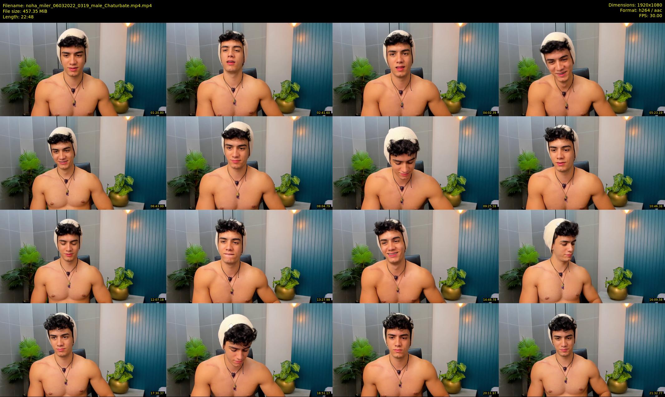 noha_miler — 23 minute Chaturbate male cam show recording, 1080p, Mar 6, 2022