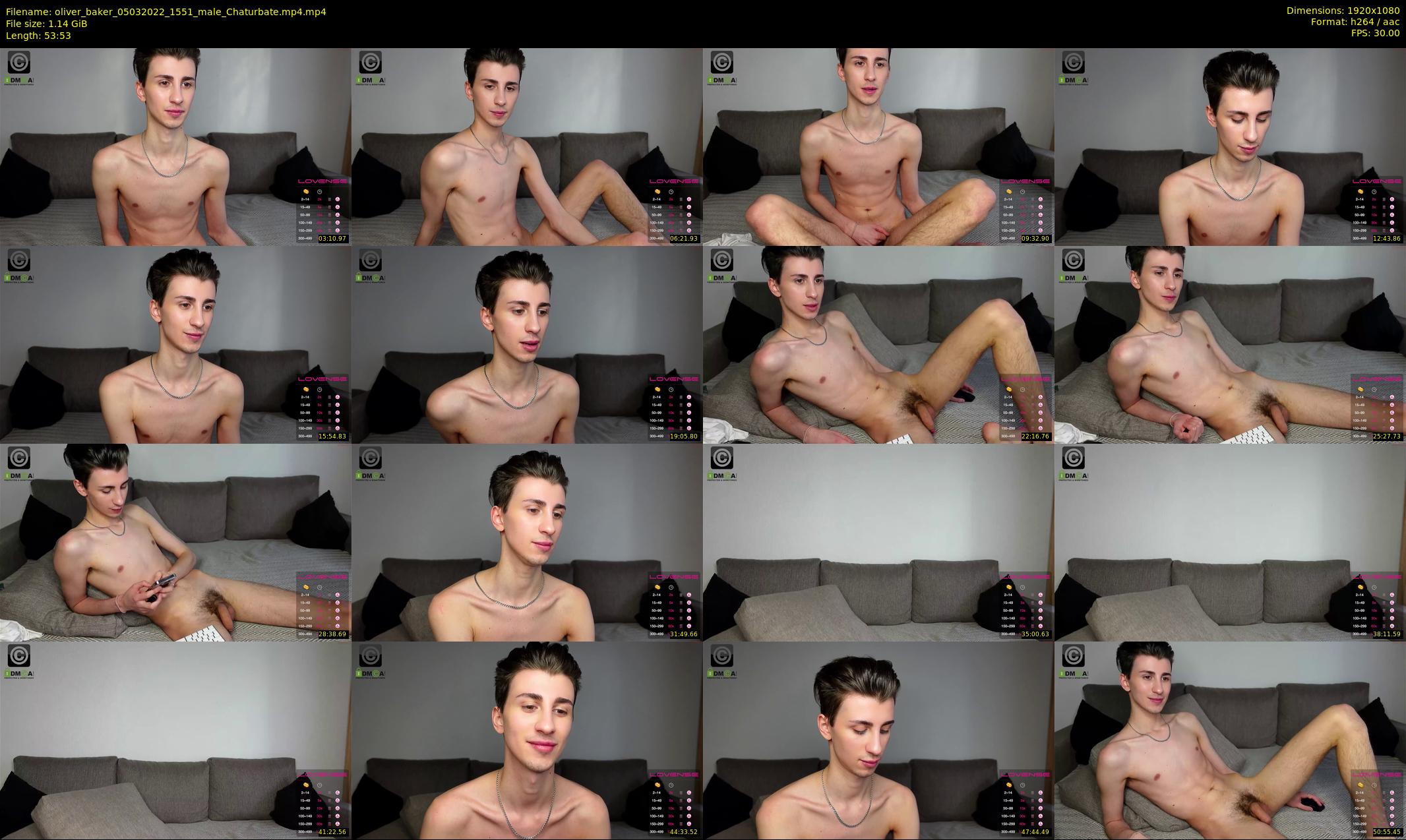 oliver_baker — 54 minute Chaturbate male cam show recording, 1080p, Mar 5, 2022
