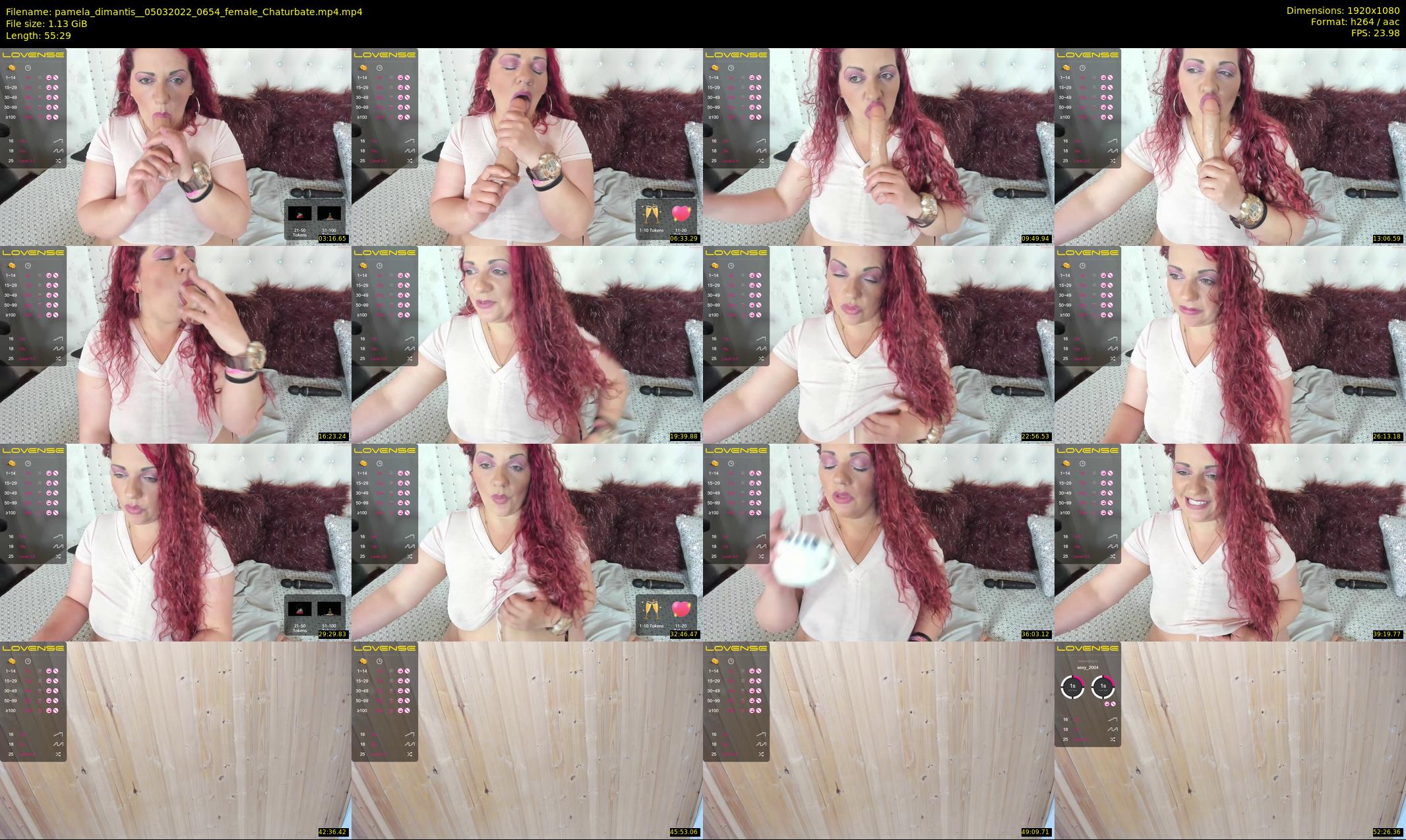 pamela_dimantis_ — 56 minute Chaturbate female cam show recording, 1080p, Mar 5, 2022