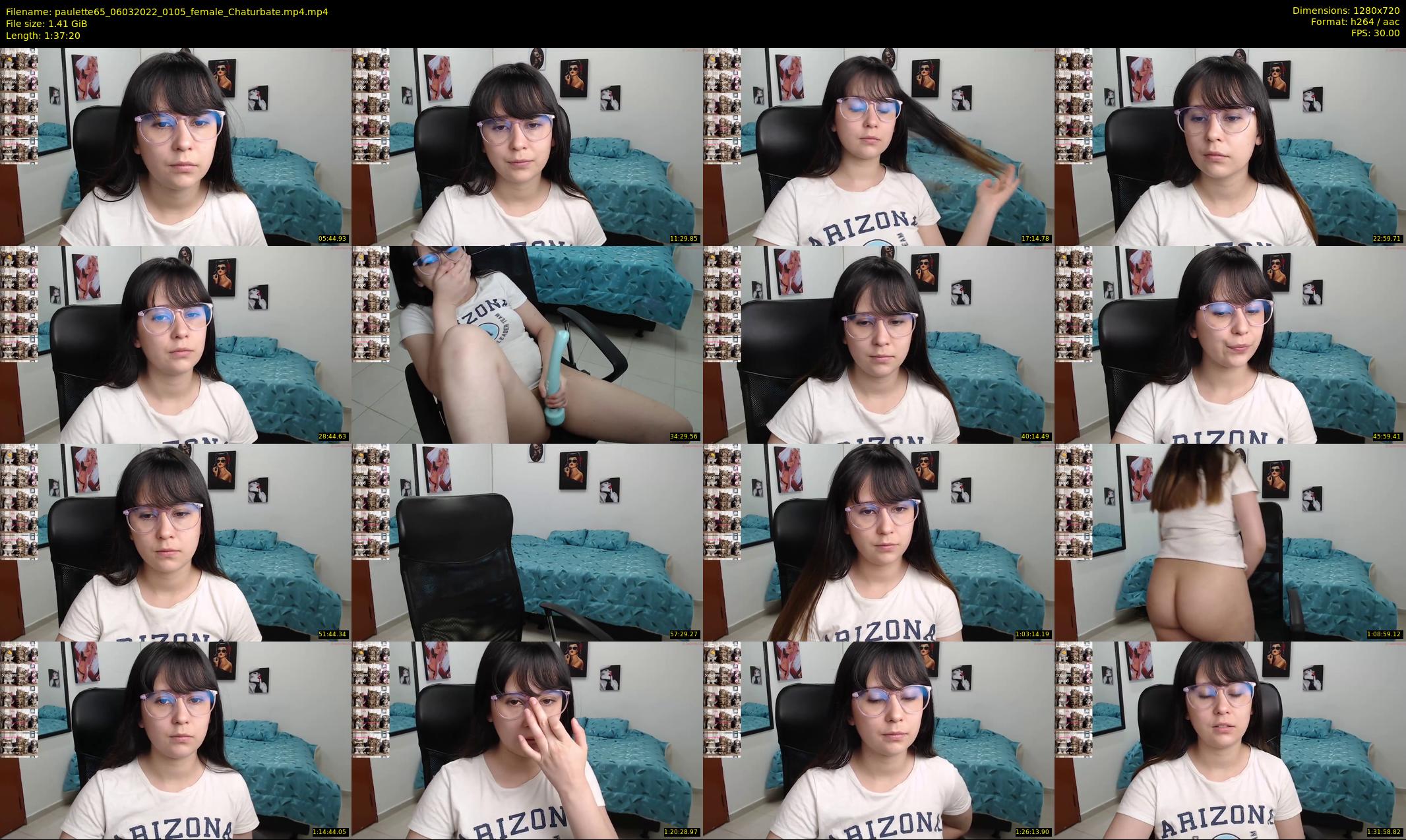 paulette65 — 98 minute Chaturbate female cam show recording, 720p, Mar 6, 2022