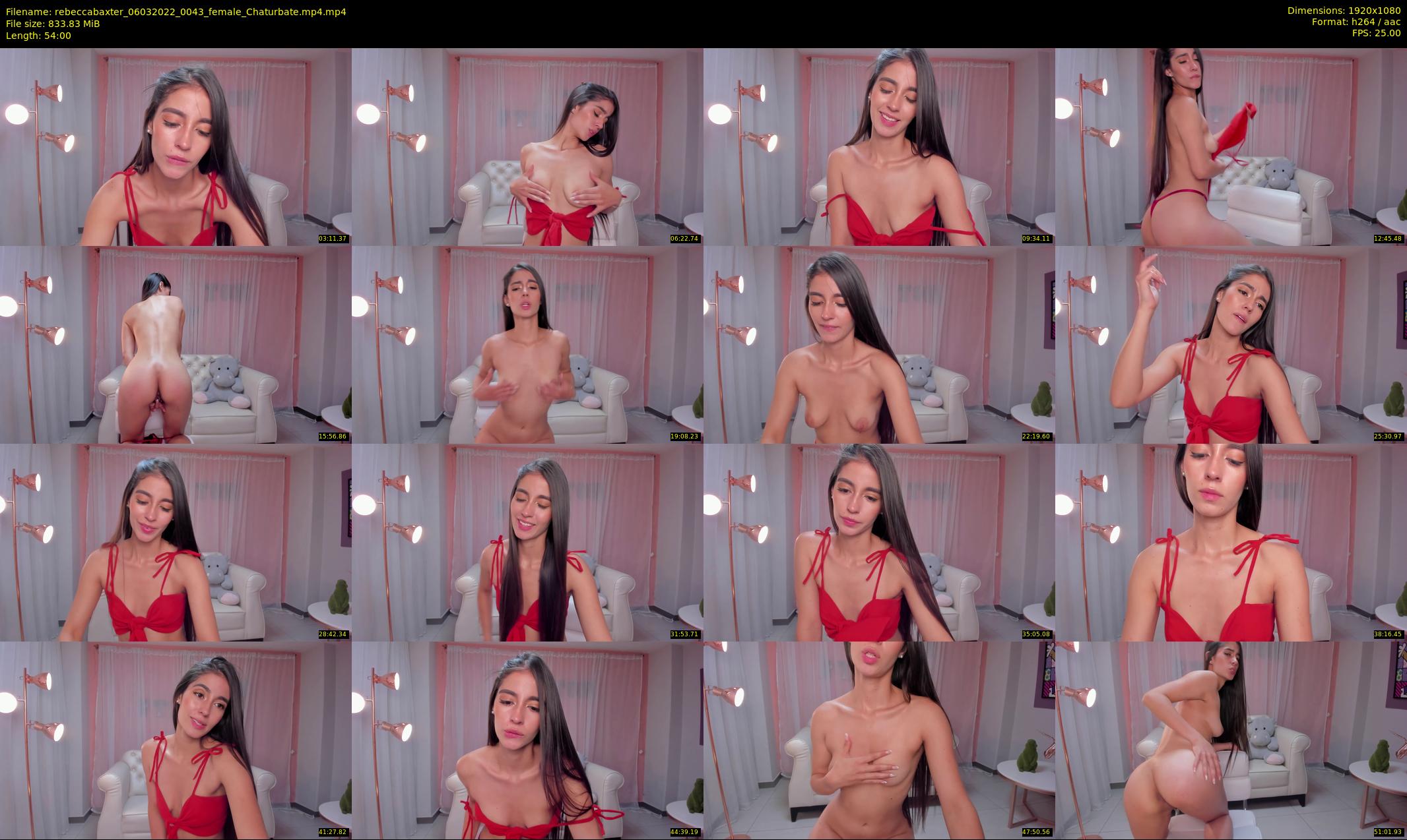 rebeccabaxter — 54 minute Chaturbate female cam show recording, 1080p, Mar 6, 2022