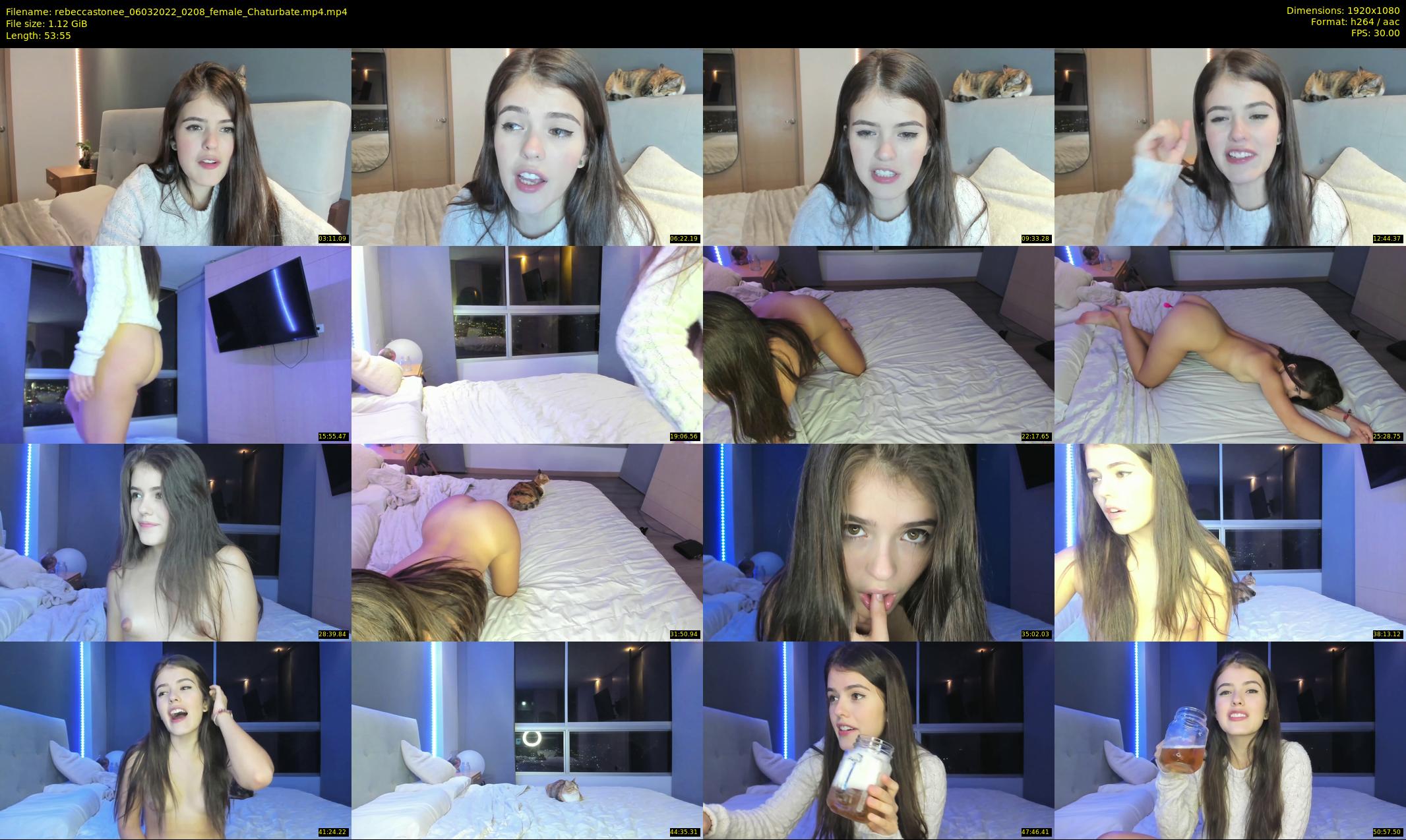 rebeccastonee — 54 minute Chaturbate female cam show recording, 1080p, Mar 6, 2022
