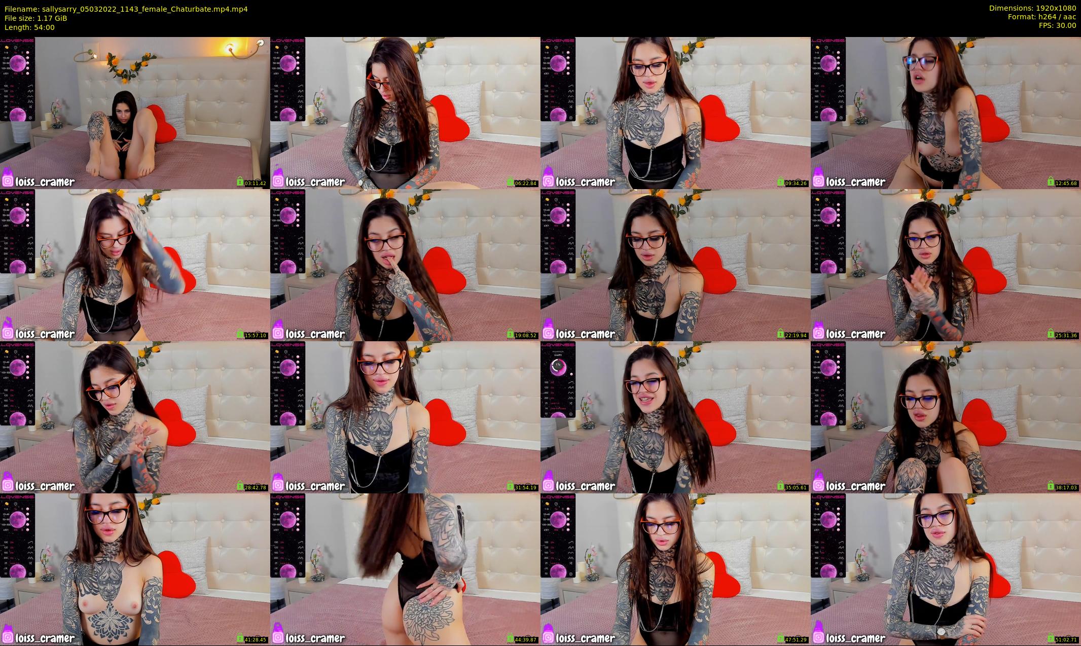 sallysarry — 54 minute Chaturbate couple cam show recording, 1080p, Mar 5, 2022
