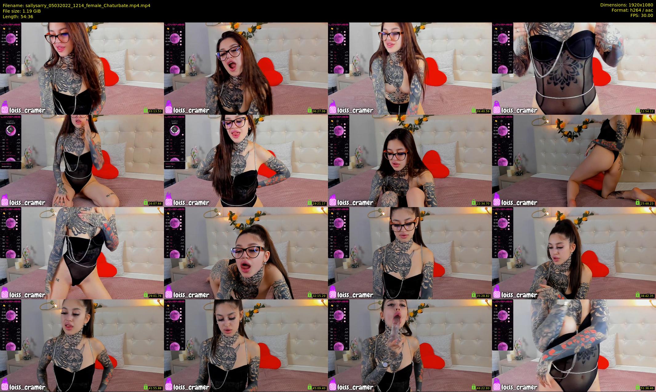 sallysarry — 55 minute Chaturbate couple cam show recording, 1080p, Mar 5, 2022