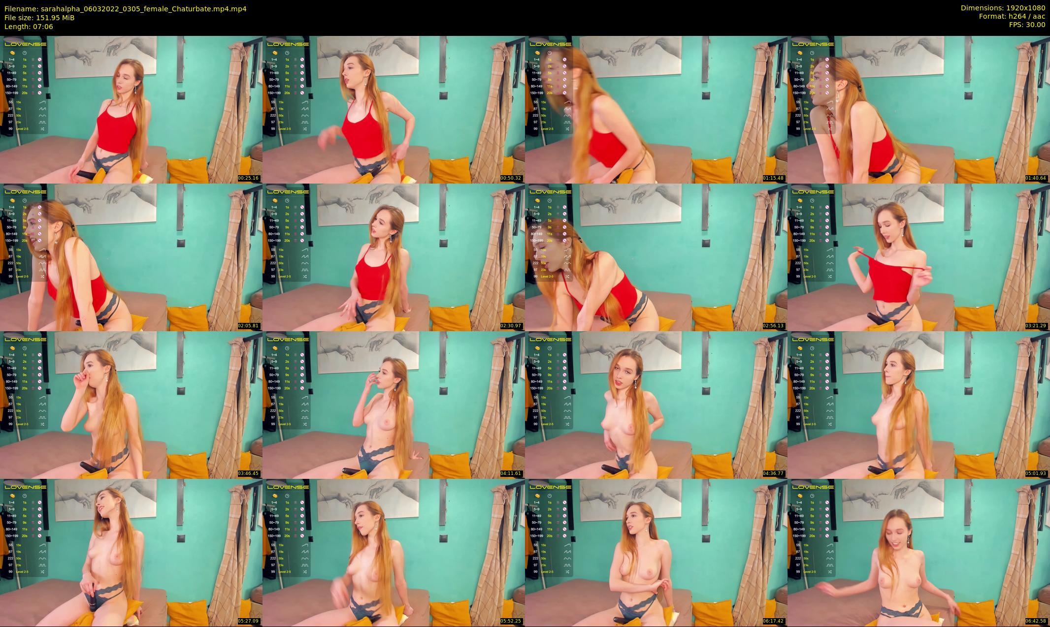 sarahalpha — 8 minute Chaturbate couple cam show recording, 1080p, Mar 6, 2022