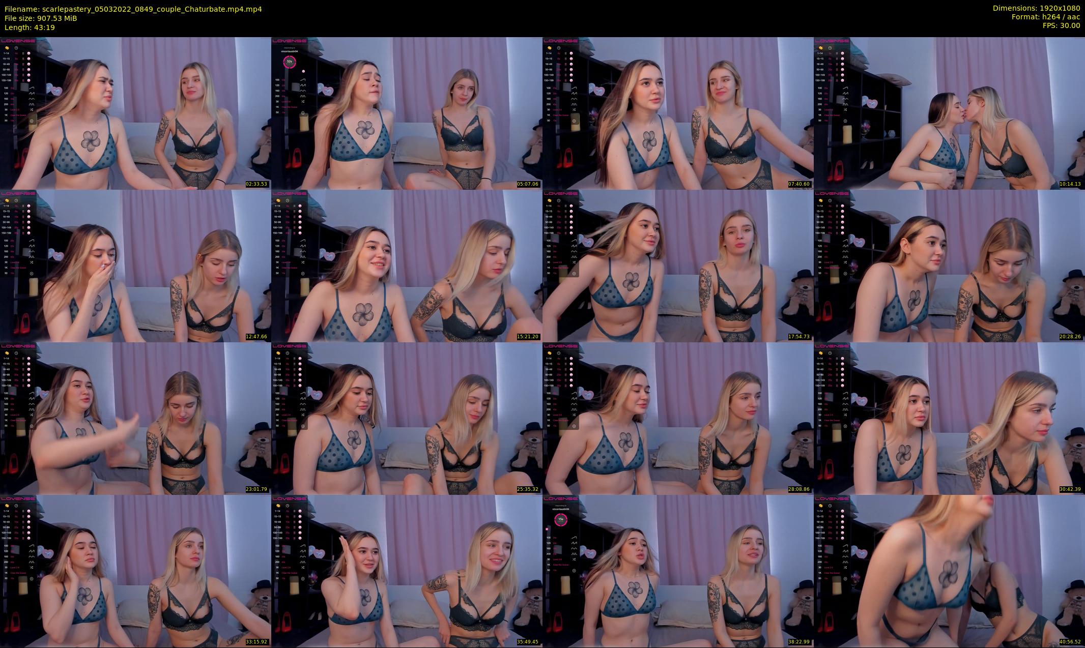 scarlepastery — 44 minute Chaturbate couple cam show recording, 1080p, Mar 5, 2022
