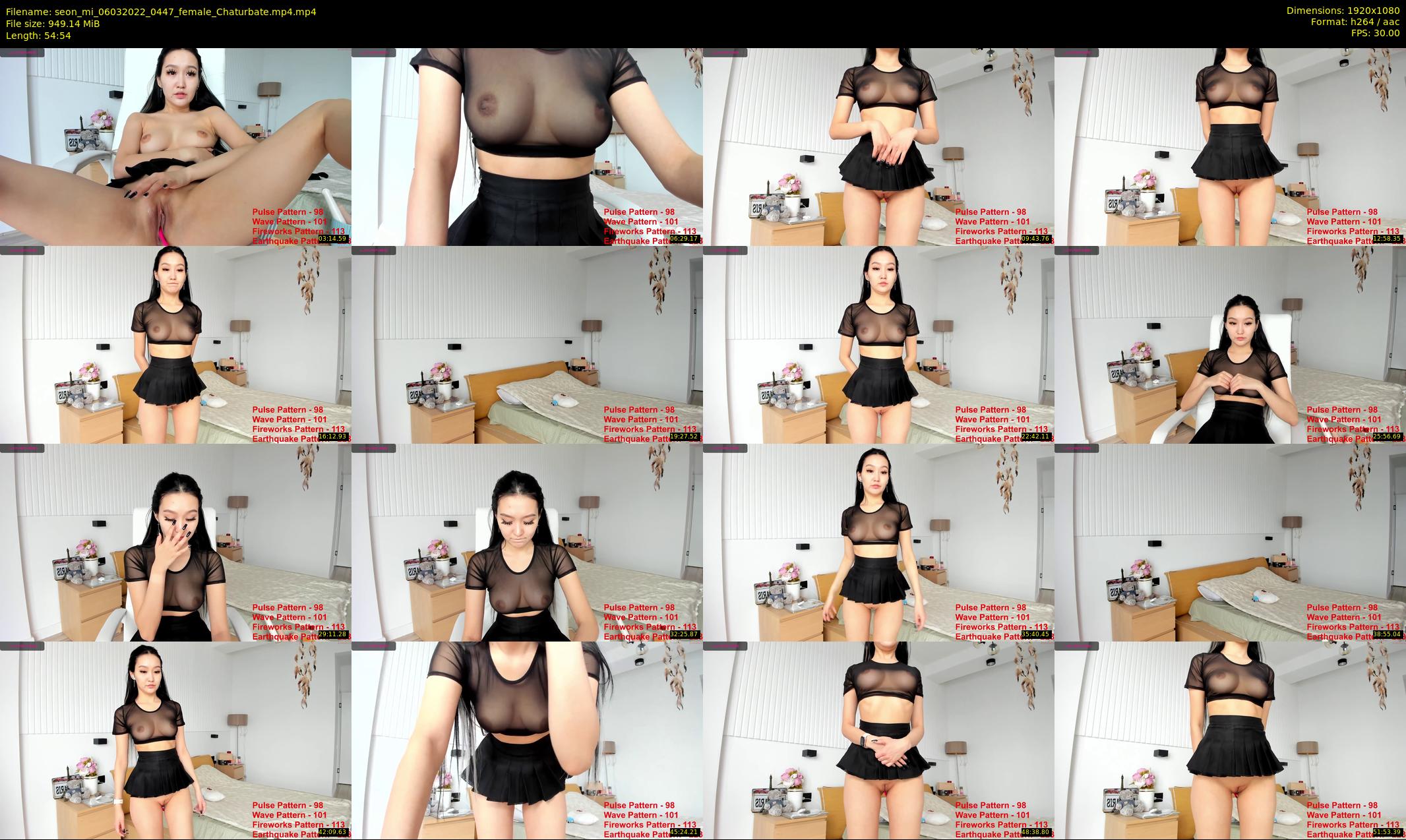 seon_mi — 55 minute Chaturbate female cam show recording, 1080p, Mar 6, 2022