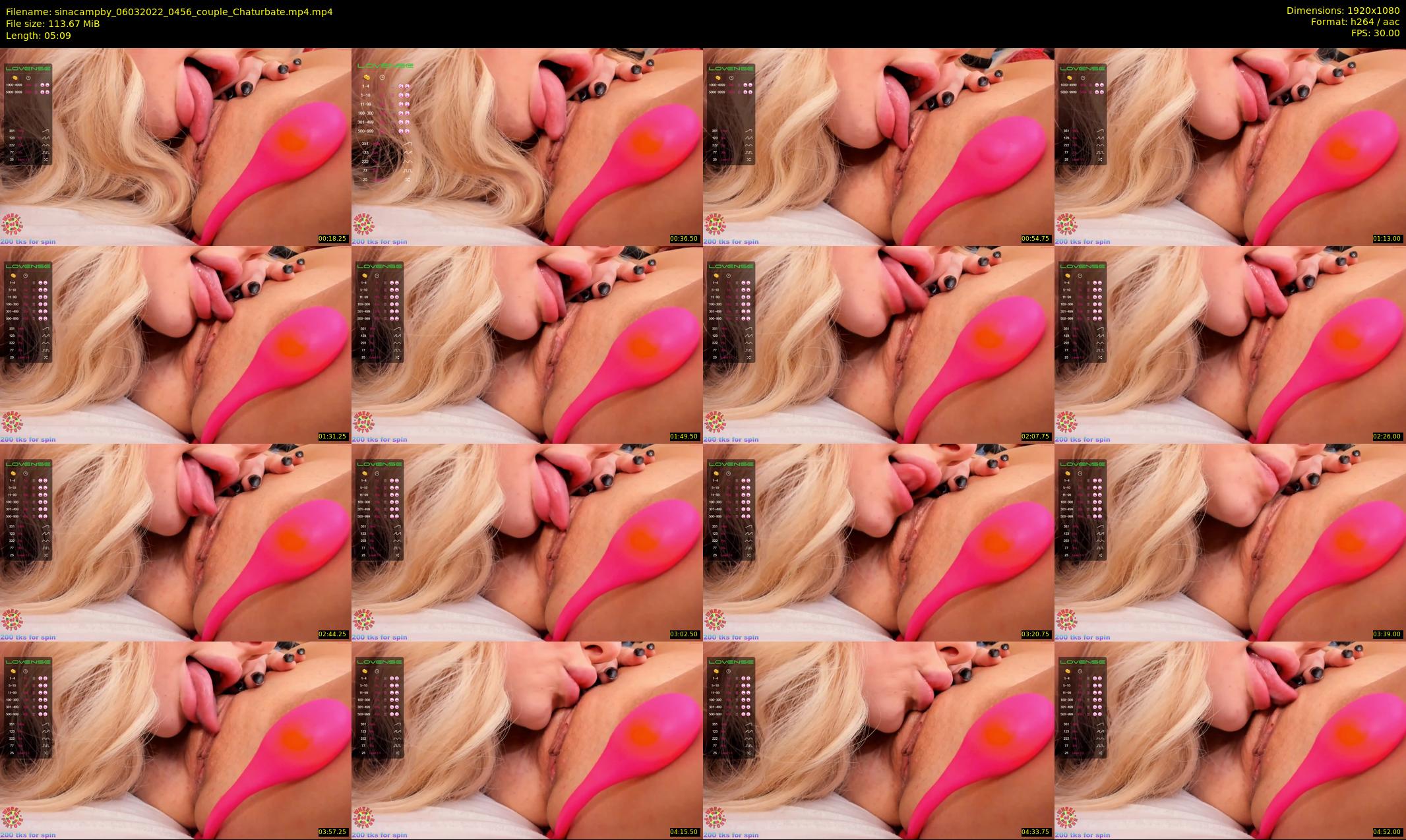 sinacampby — 6 minute Chaturbate couple cam show recording, 1080p, Mar 6, 2022