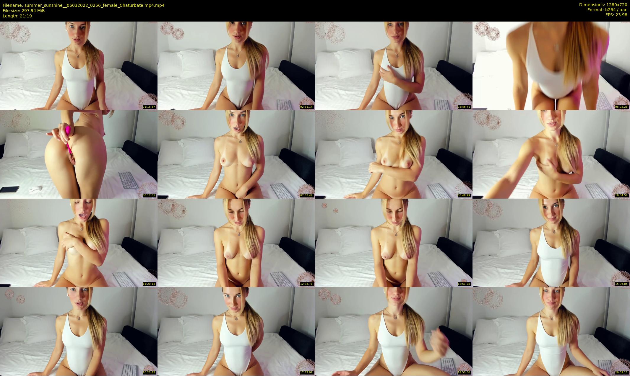 summer_sunshine_ — 22 minute Chaturbate female cam show recording, 720p, Mar 6, 2022