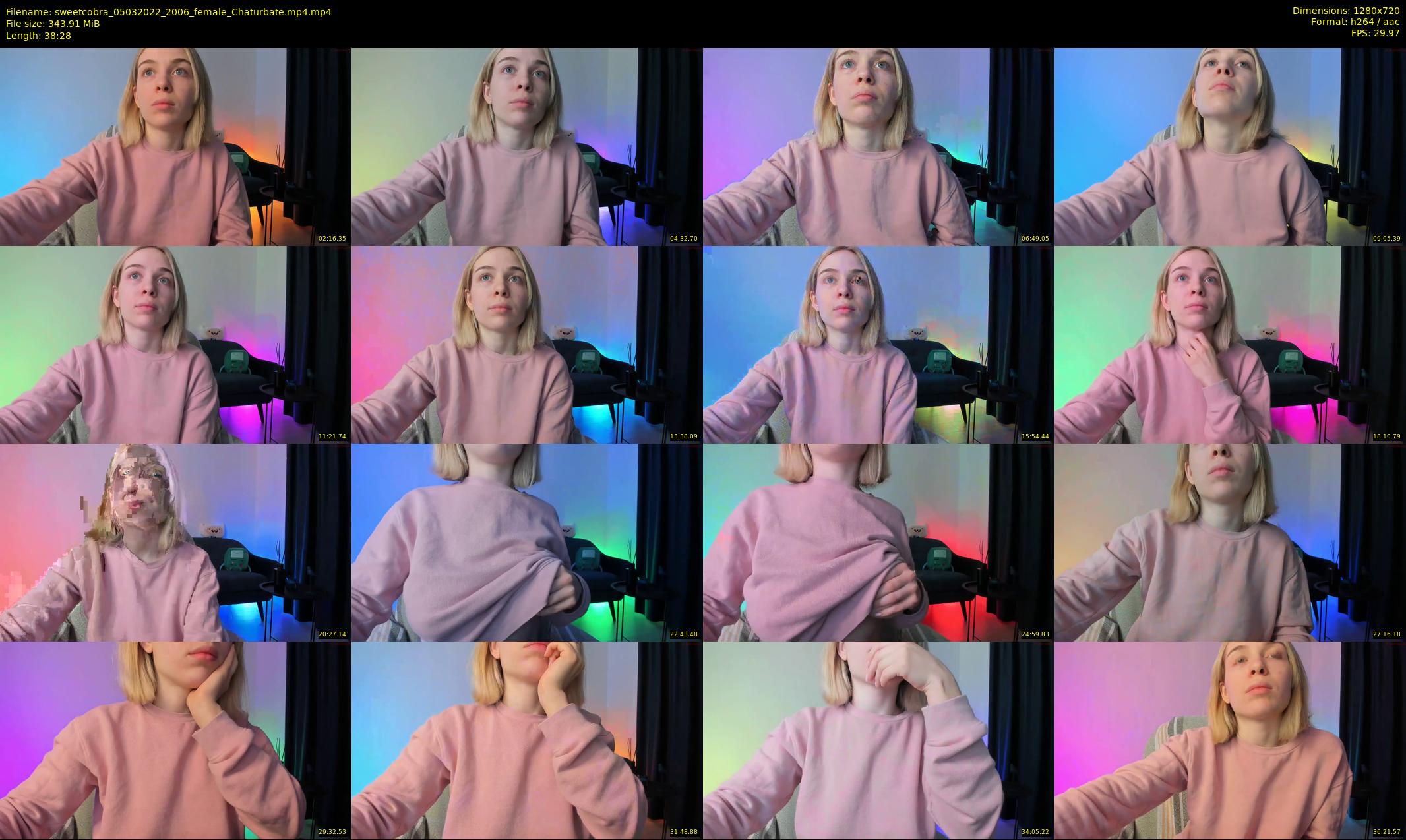 sweetcobra — 39 minute Chaturbate female cam show recording, 720p, Mar 5, 2022