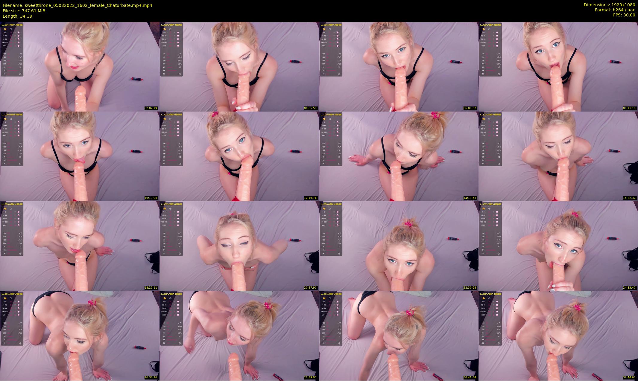 sweetthrone — 35 minute Chaturbate couple cam show recording, 1080p, Mar 5, 2022