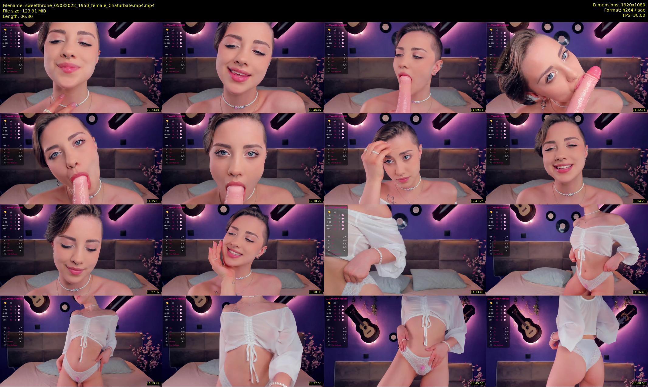 sweetthrone — 7 minute Chaturbate couple cam show recording, 1080p, Mar 5, 2022