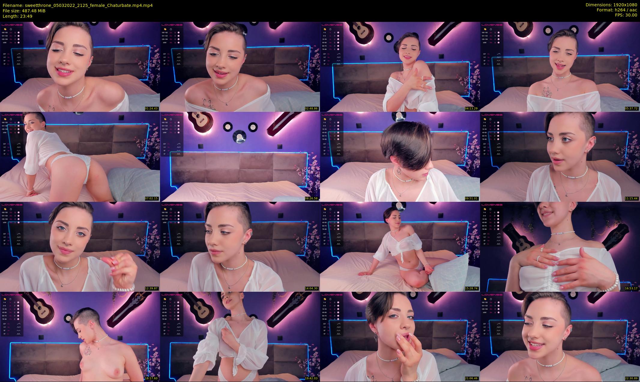 sweetthrone — 24 minute Chaturbate couple cam show recording, 1080p, Mar 5, 2022