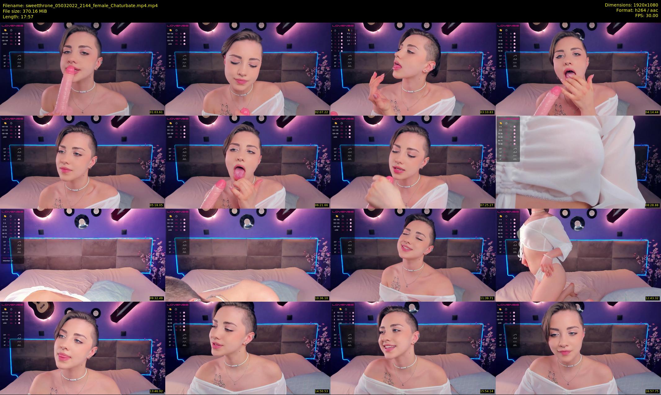 sweetthrone — 18 minute Chaturbate couple cam show recording, 1080p, Mar 5, 2022