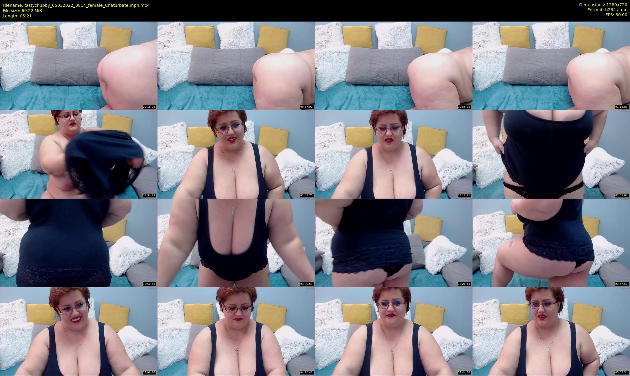 tastychubby — 6 minute Chaturbate female cam show recording, 720p, Mar 5, 2022
