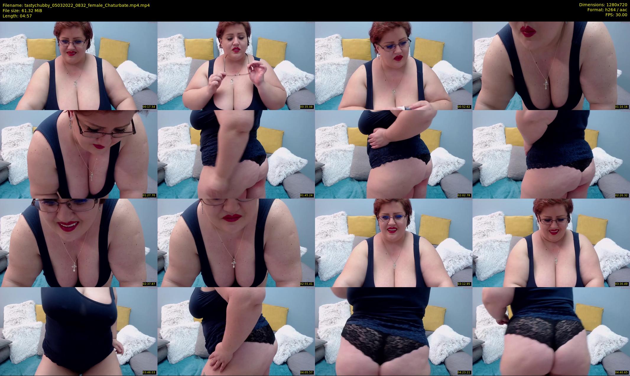 tastychubby — 5 minute Chaturbate female cam show recording, 720p, Mar 5, 2022