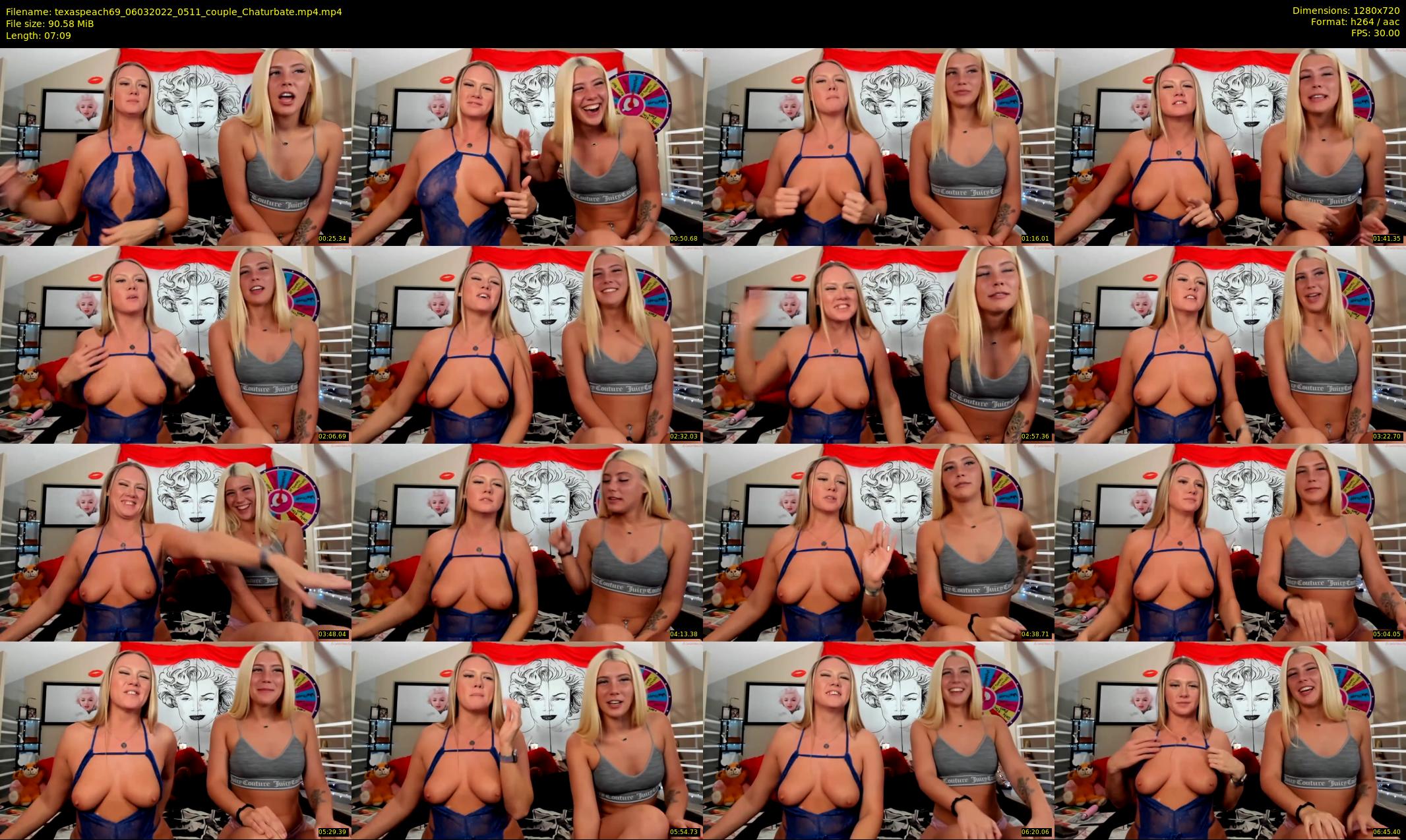 texaspeach69 — 8 minute Chaturbate female cam show recording, 720p, Mar 6, 2022