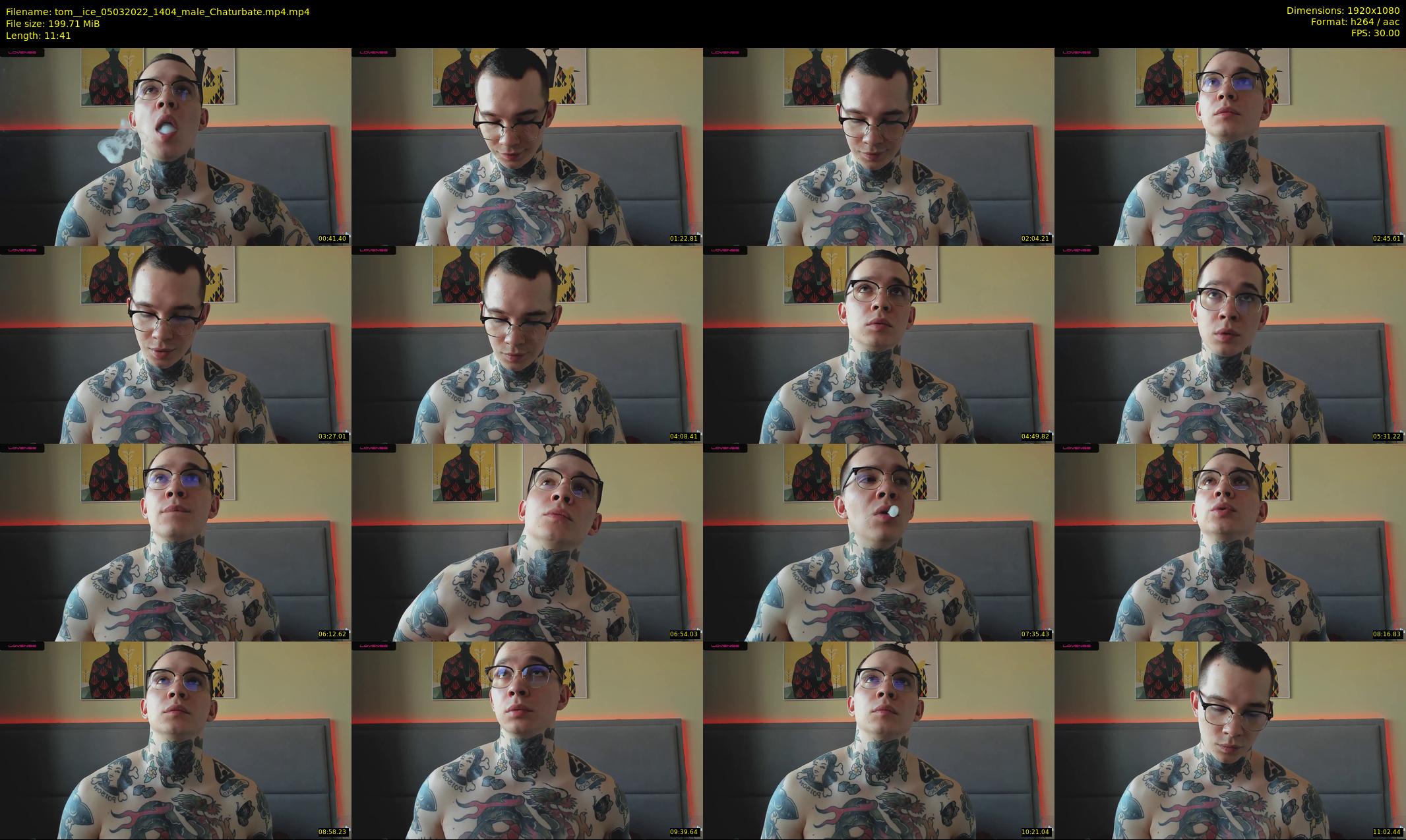 tom__ice — 12 minute Chaturbate male cam show recording, 1080p, Mar 5, 2022