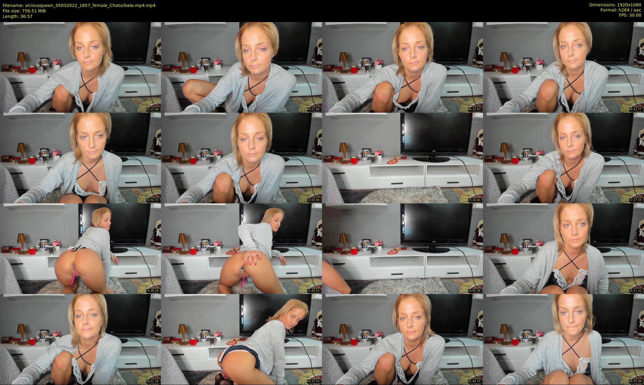 viciousqueen — 37 minute Chaturbate female cam show recording, 1080p, Mar 5, 2022