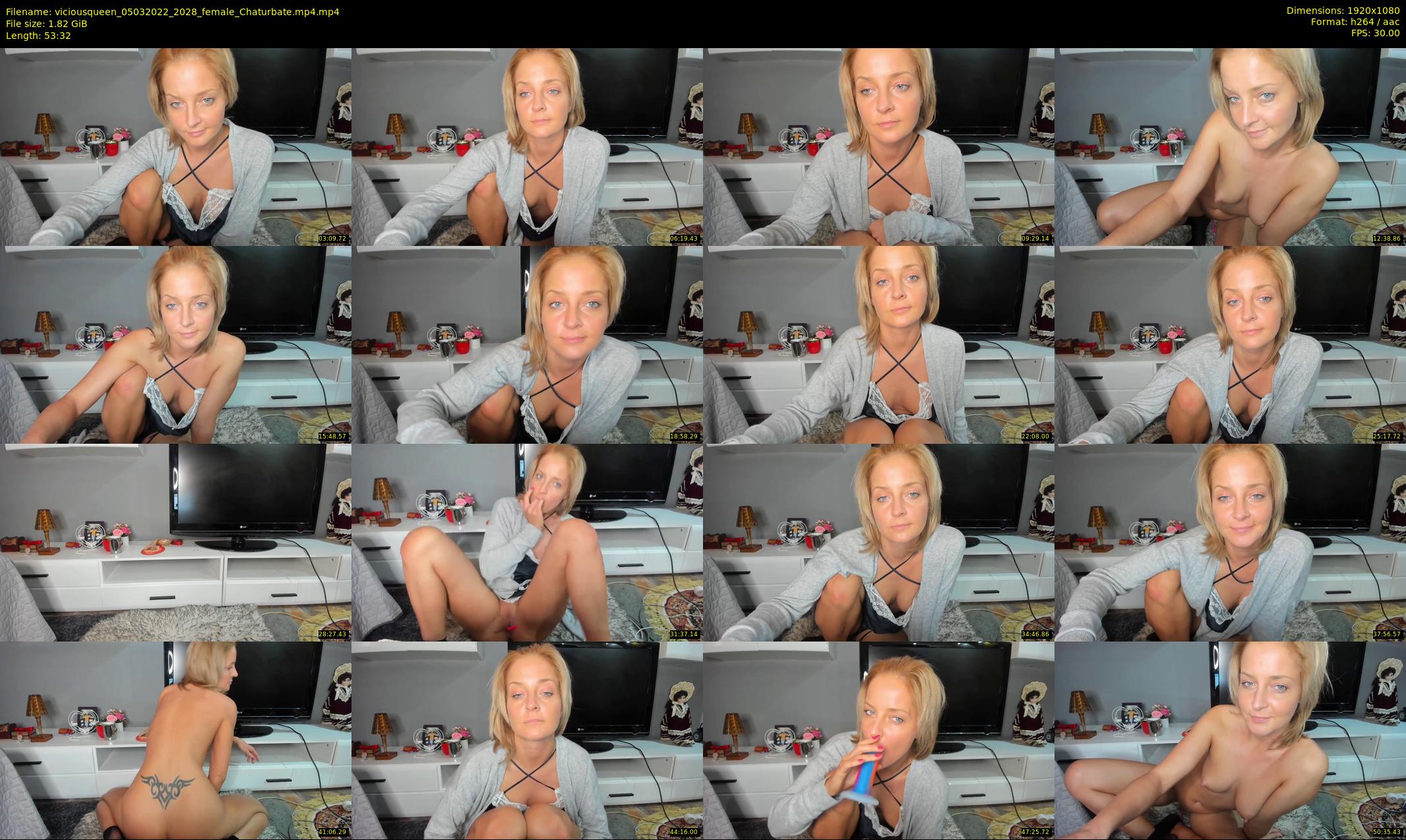 viciousqueen — 54 minute Chaturbate female cam show recording, 1080p, Mar 5, 2022