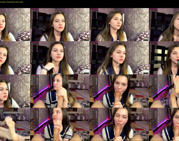 vrchan — 55 minute Chaturbate couple cam show recording, 1080p, Mar 5, 2022