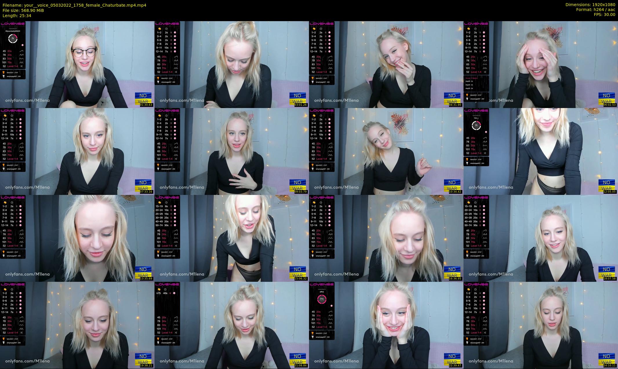 your__voice — 26 minute Chaturbate female cam show recording, 1080p, Mar 5, 2022