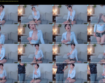 yournaughtypixie — 8 minute Chaturbate couple cam show recording, 1080p, Mar 5, 2022
