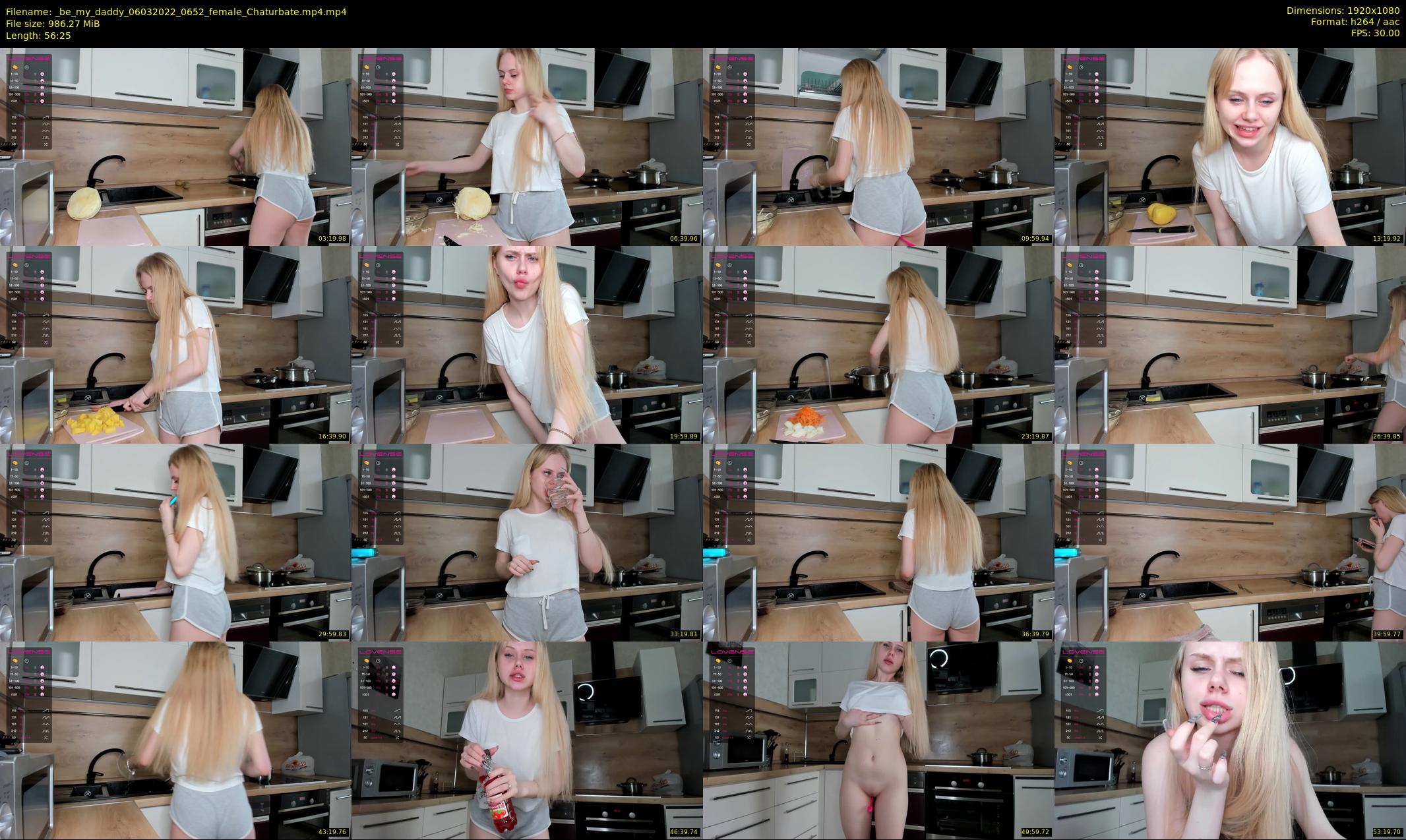 _be_my_daddy — 57 minute Chaturbate female cam show recording, 1080p, Mar 6, 2022