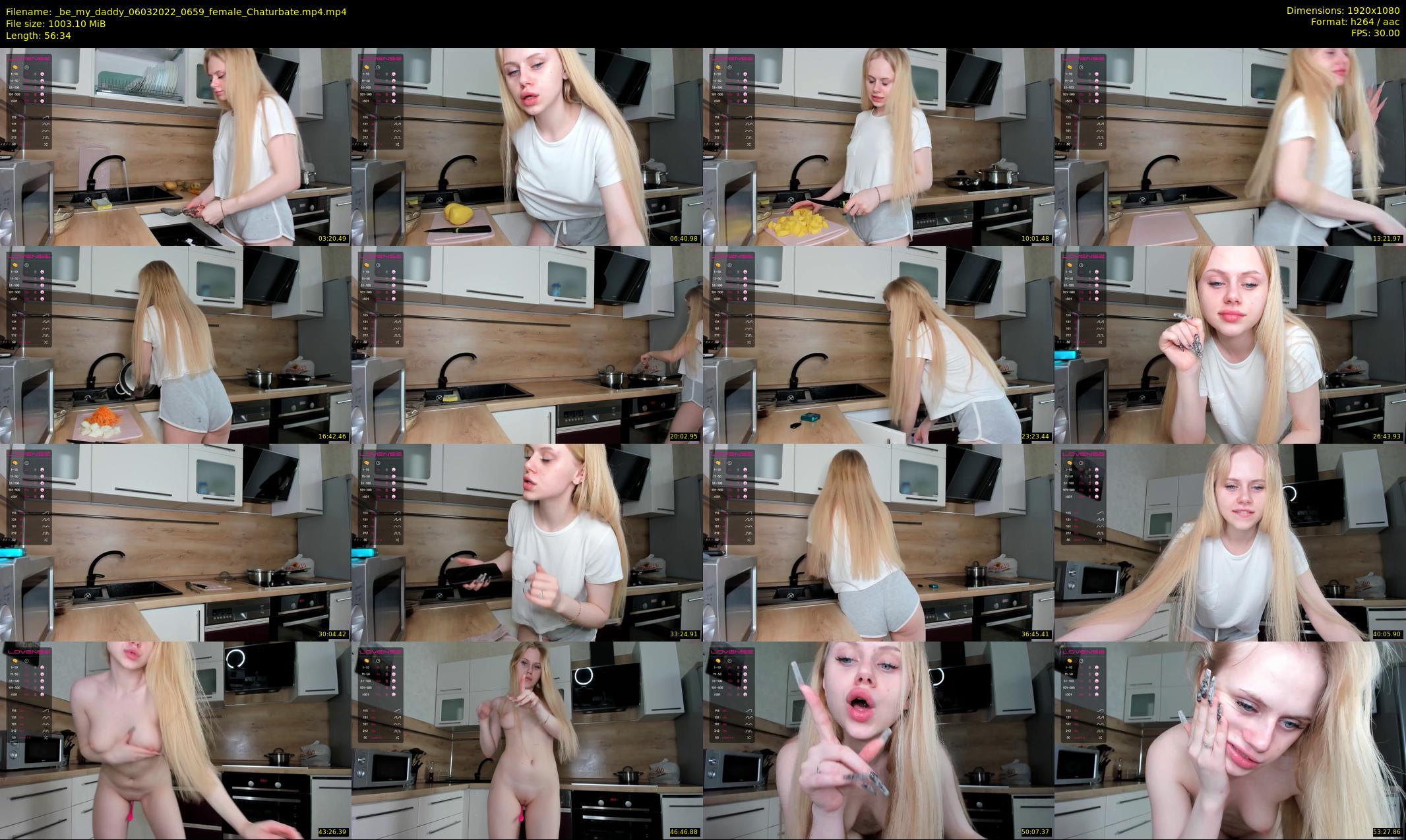 _be_my_daddy — 57 minute Chaturbate female cam show recording, 1080p, Mar 6, 2022