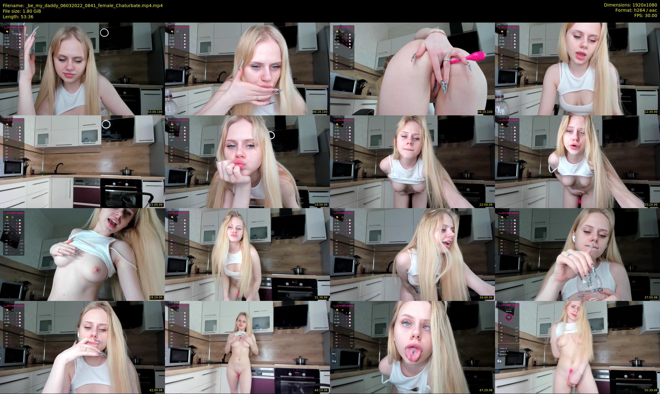 _be_my_daddy — 54 minute Chaturbate female cam show recording, 1080p, Mar 6, 2022