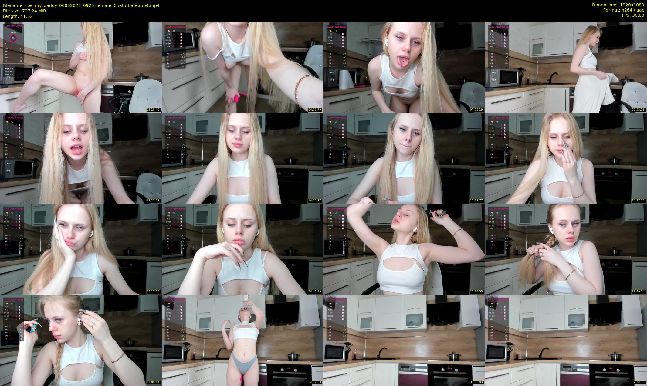 _be_my_daddy — 42 minute Chaturbate female cam show recording, 1080p, Mar 6, 2022