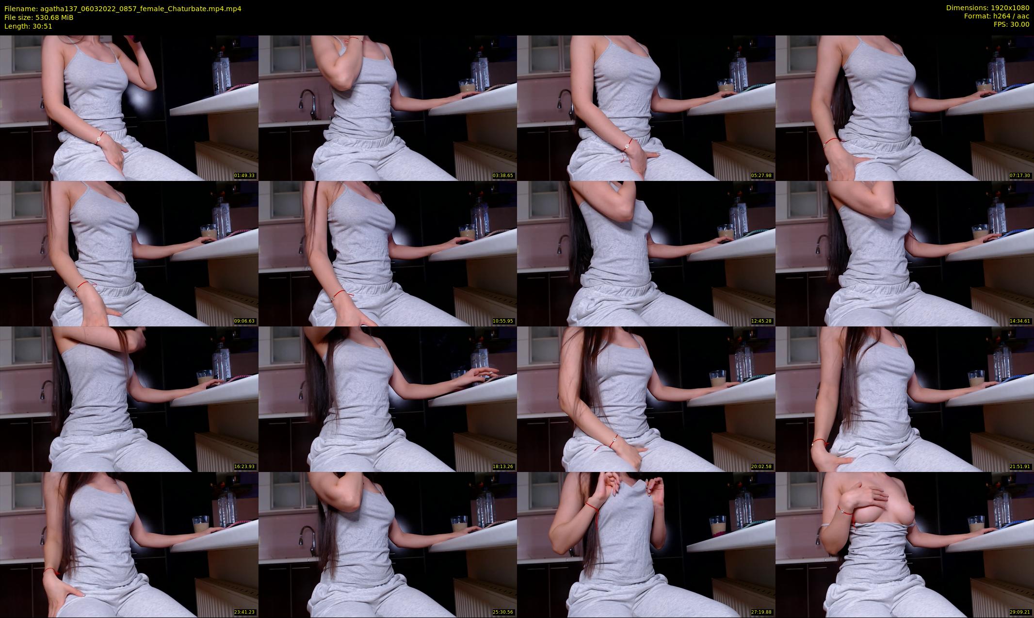 agatha137 — 31 minute Chaturbate female cam show recording, 1080p, Mar 6, 2022