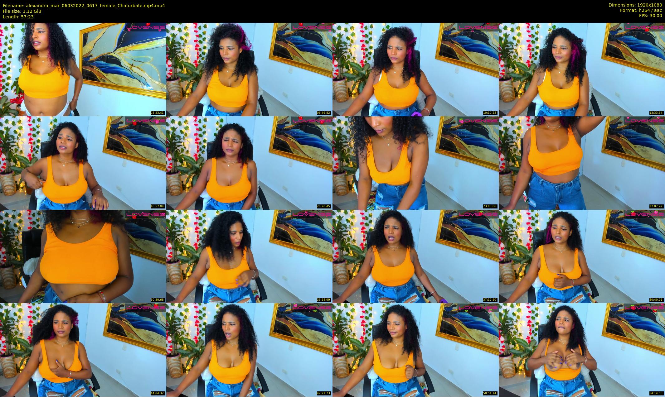 alexandra_mar — 58 minute Chaturbate female cam show recording, 1080p, Mar 6, 2022