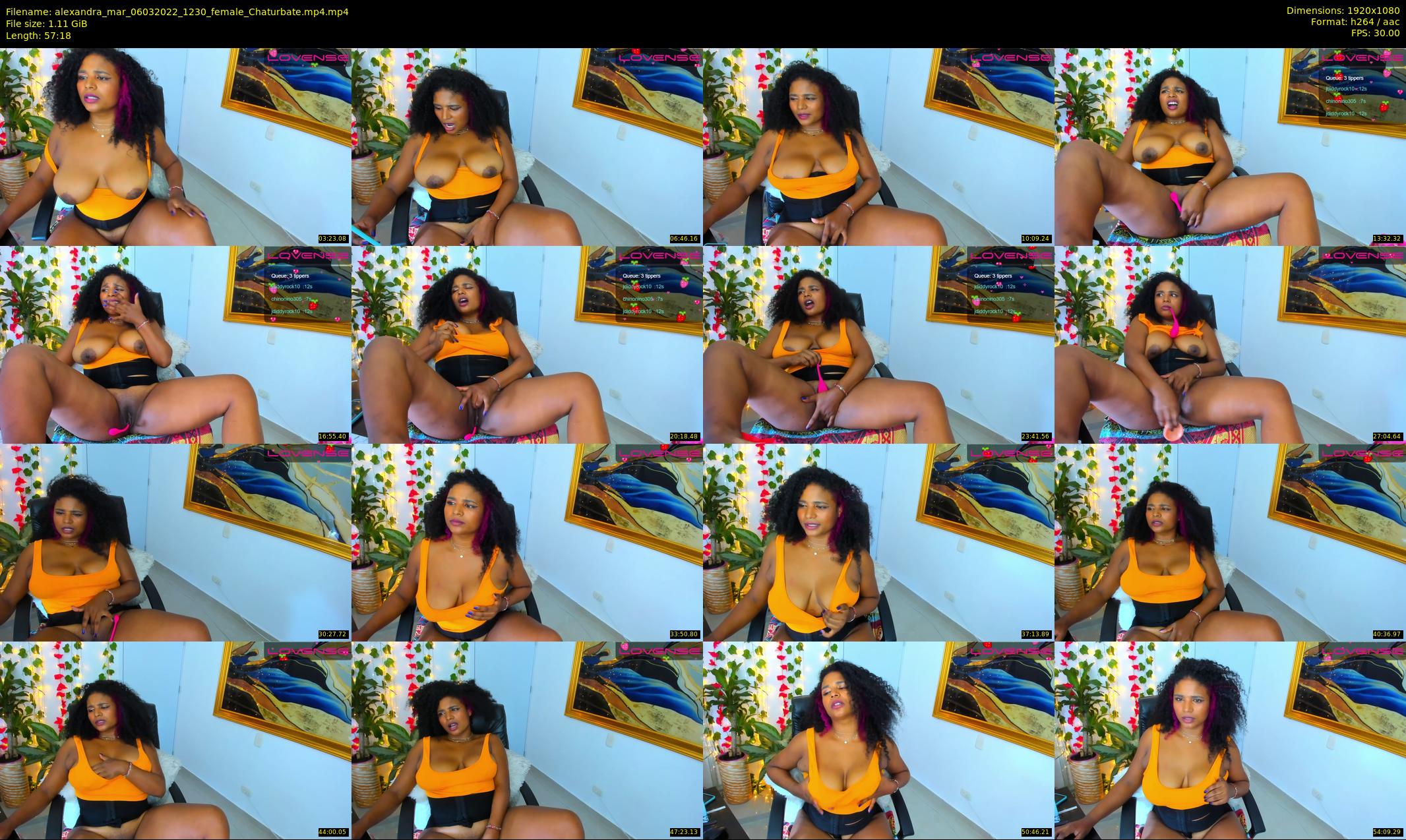 alexandra_mar — 58 minute Chaturbate female cam show recording, 1080p, Mar 6, 2022