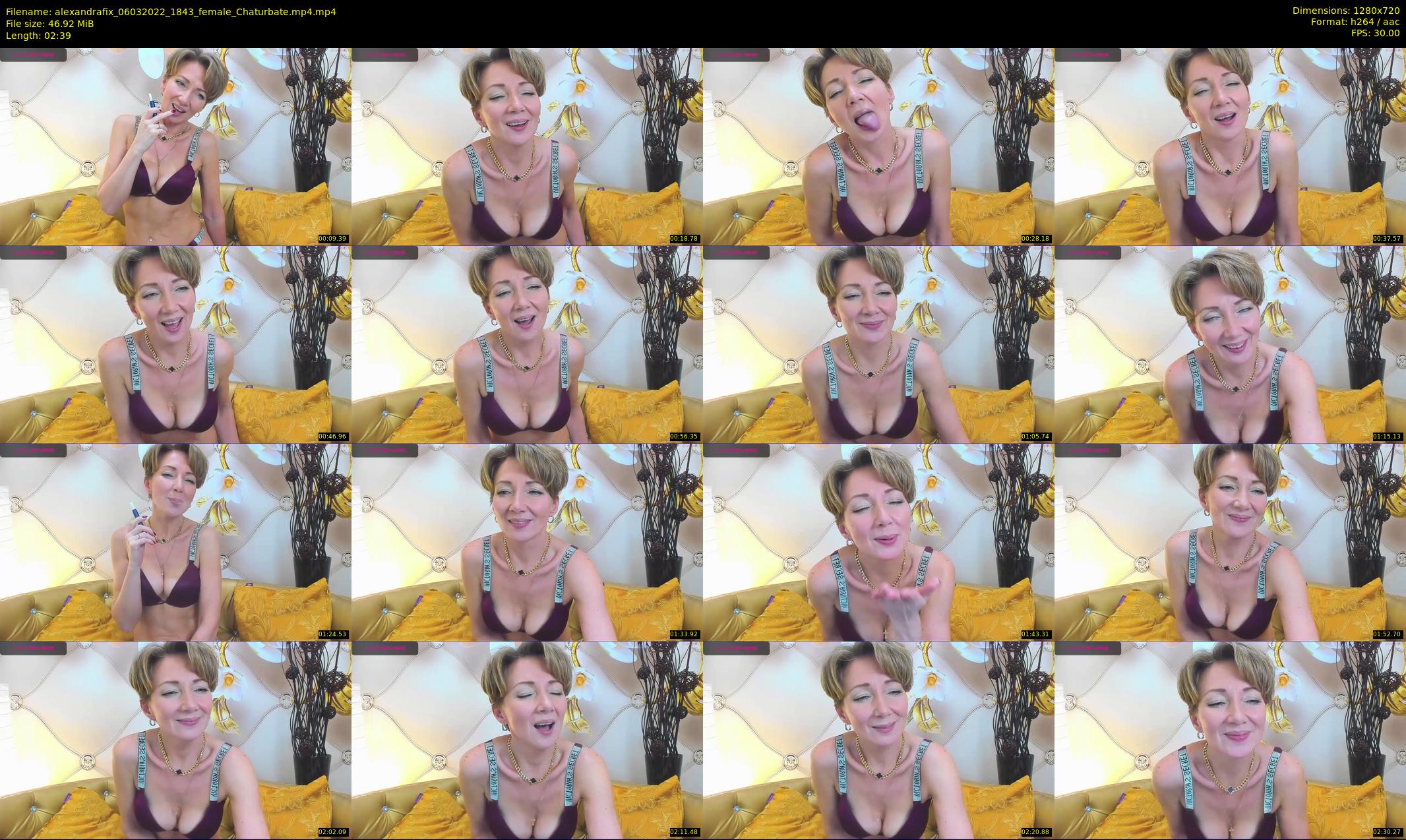 alexandrafix — 3 minute Chaturbate female cam show recording, 720p, Mar 6, 2022