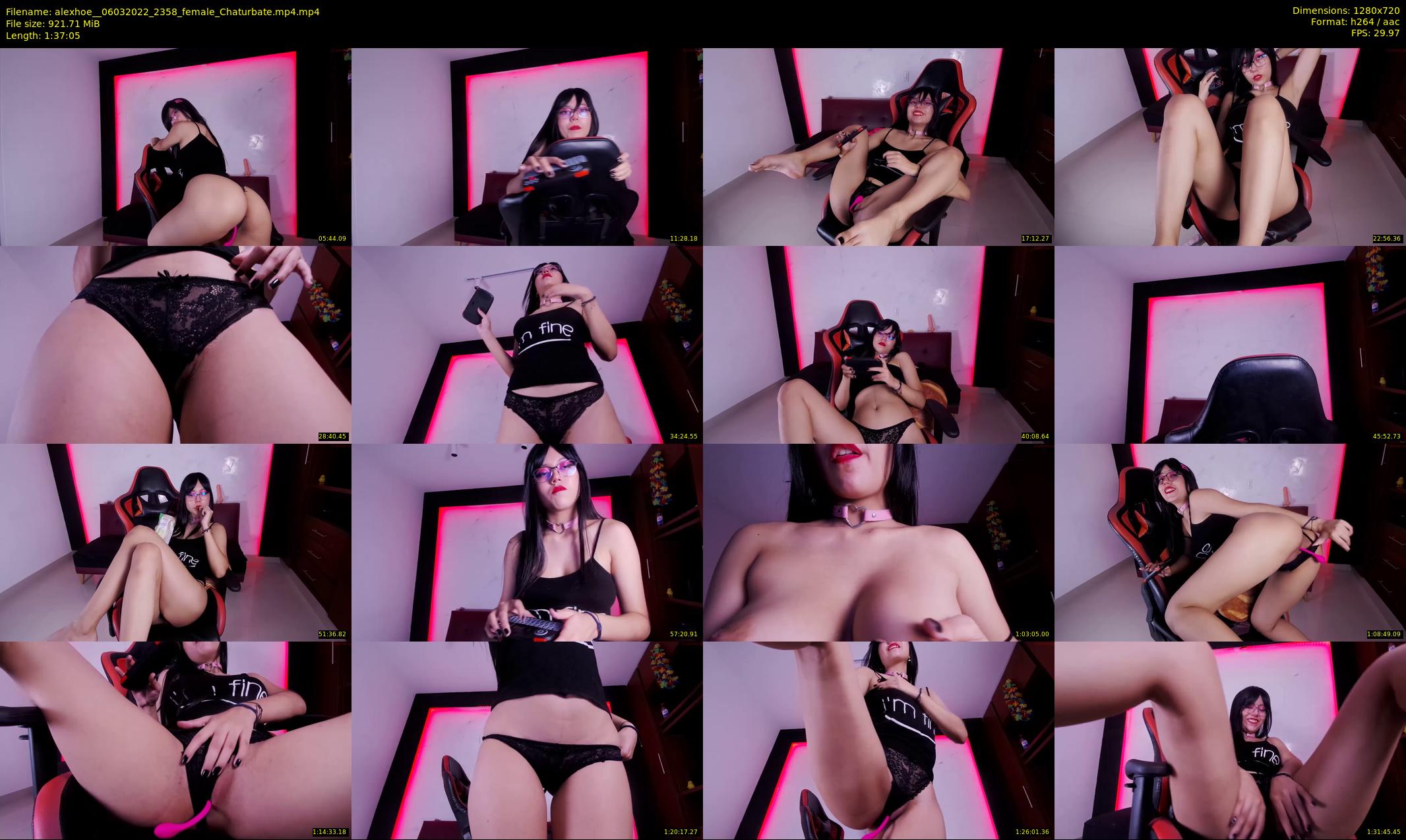 alexhoe_ — 98 minute Chaturbate female cam show recording, 720p, Mar 6, 2022