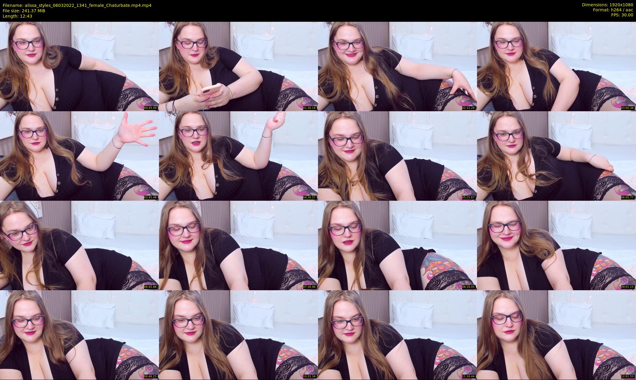 alissa_styles — 13 minute Chaturbate female cam show recording, 1080p, Mar 6, 2022