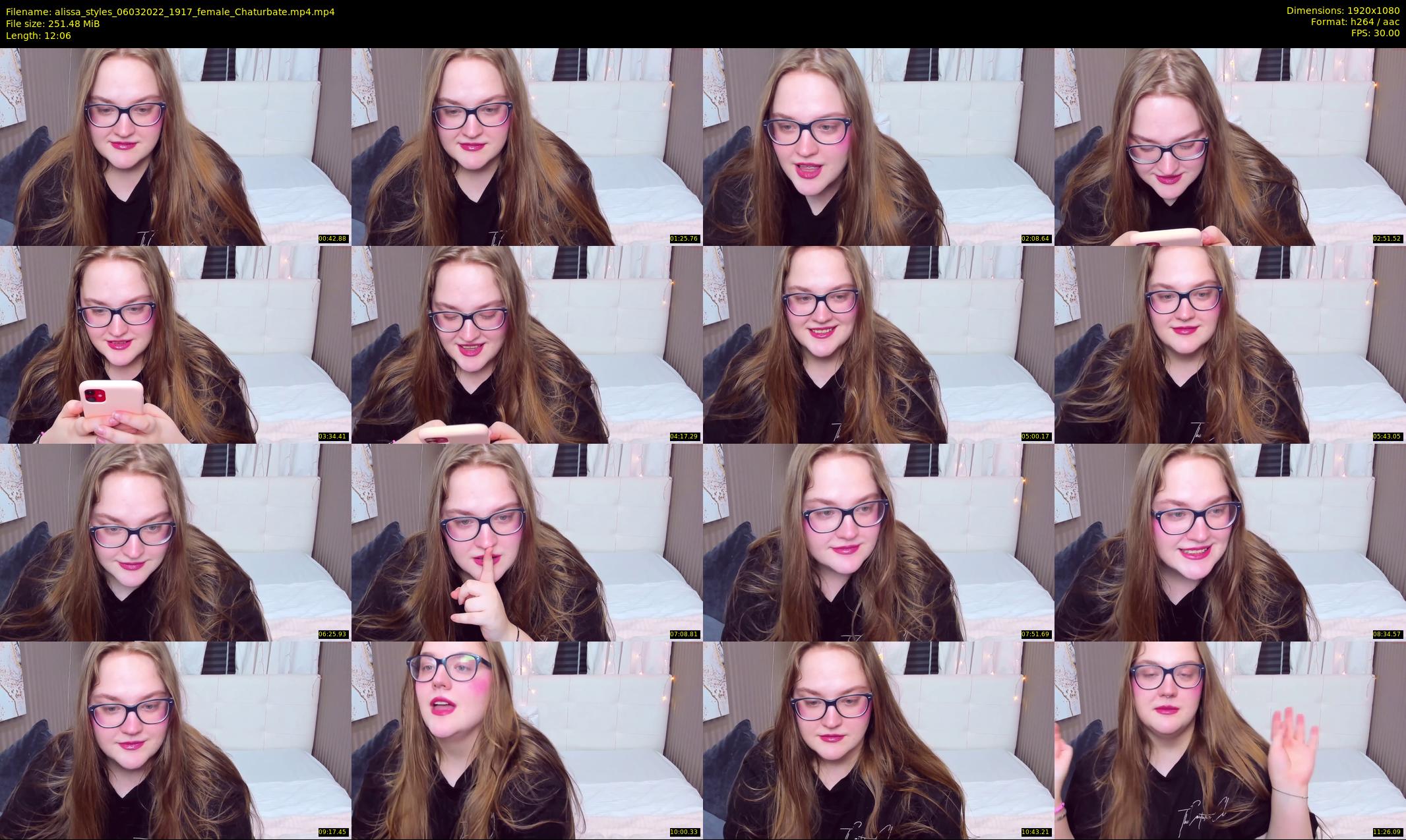 alissa_styles — 13 minute Chaturbate female cam show recording, 1080p, Mar 6, 2022